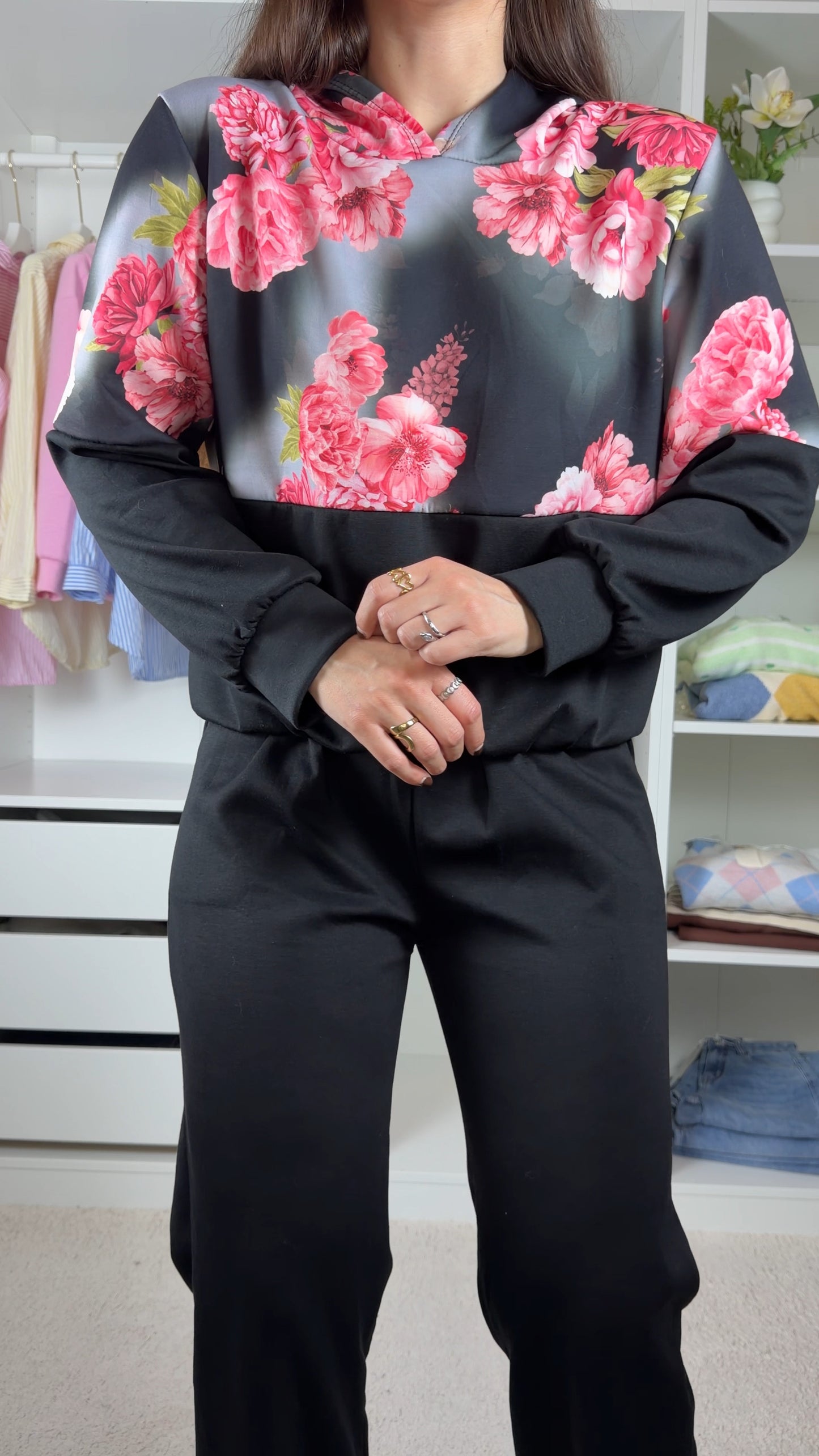 Conjunto fato de treino