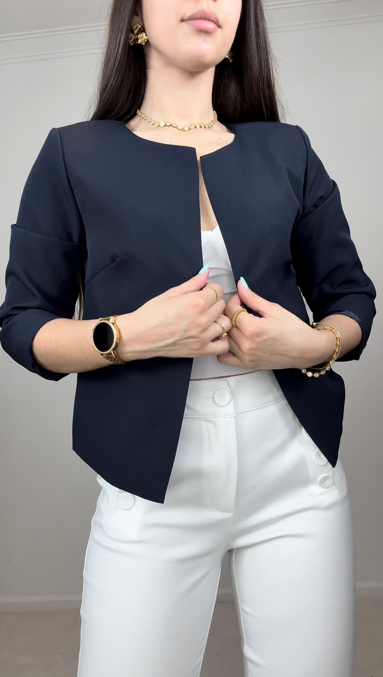 Blazer curto