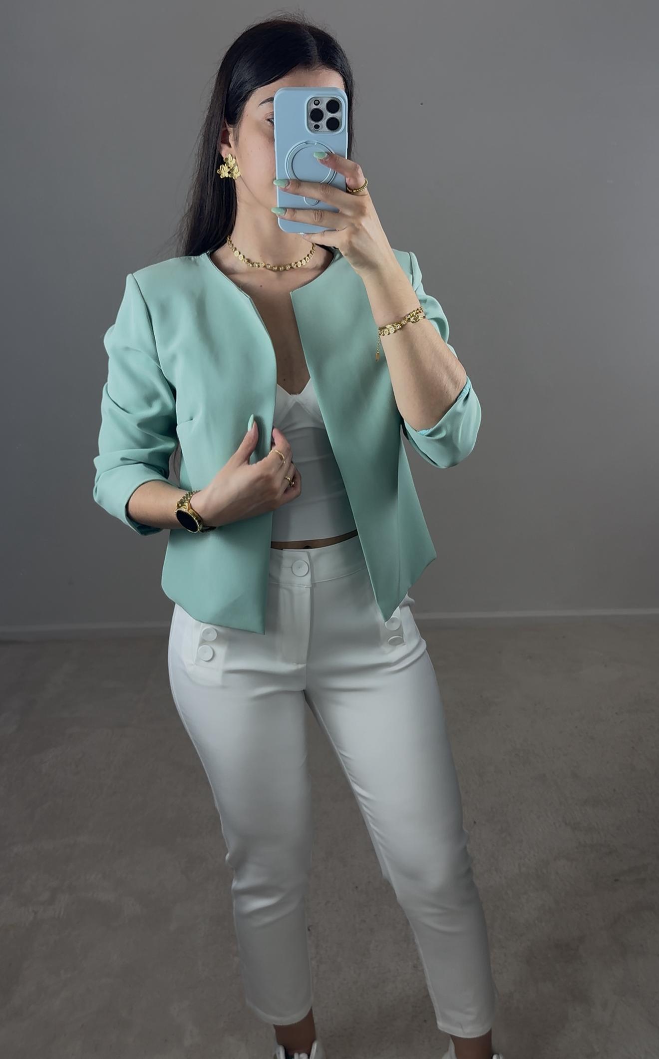 Blazer curto