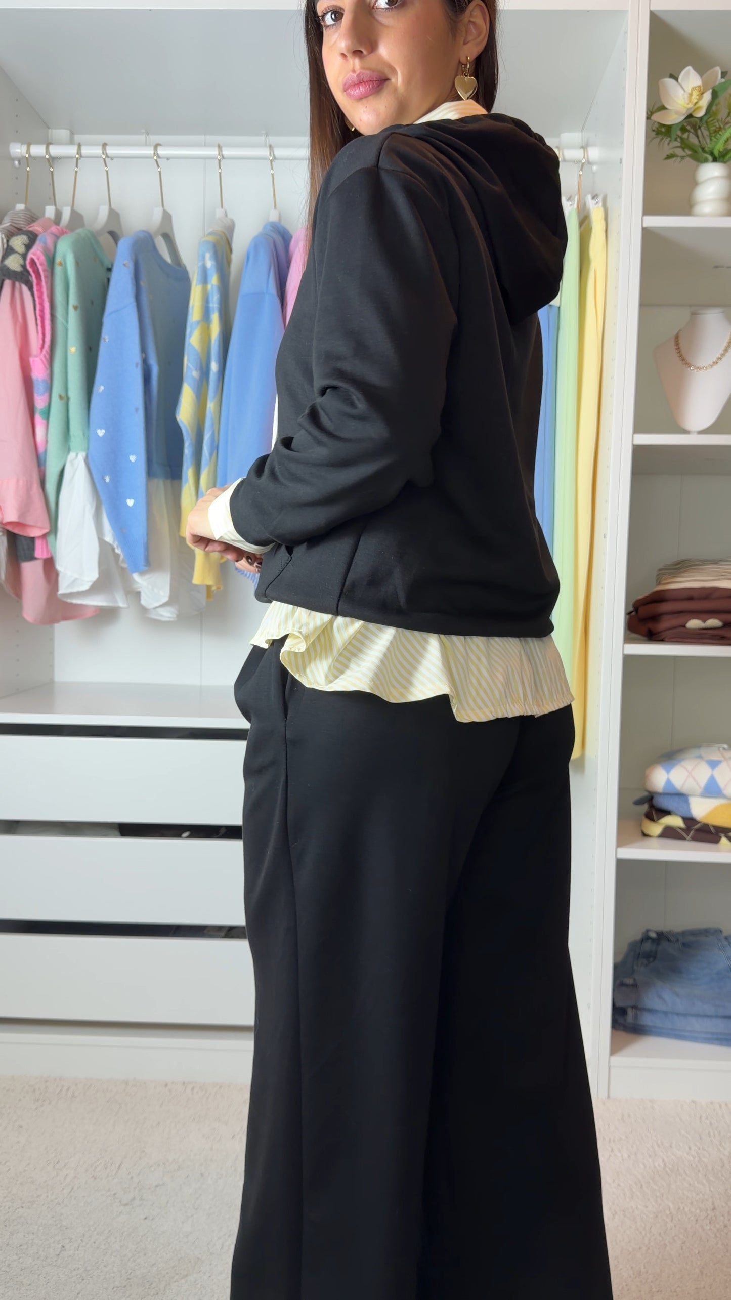 Conjunto fato de treino