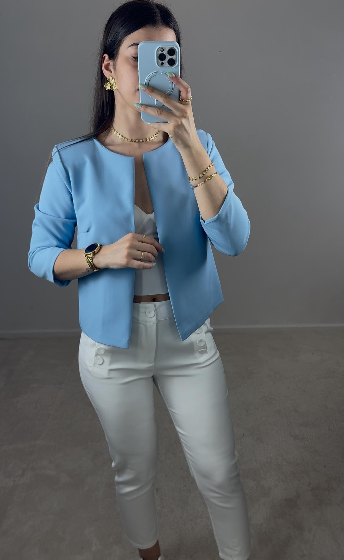 Blazer curto