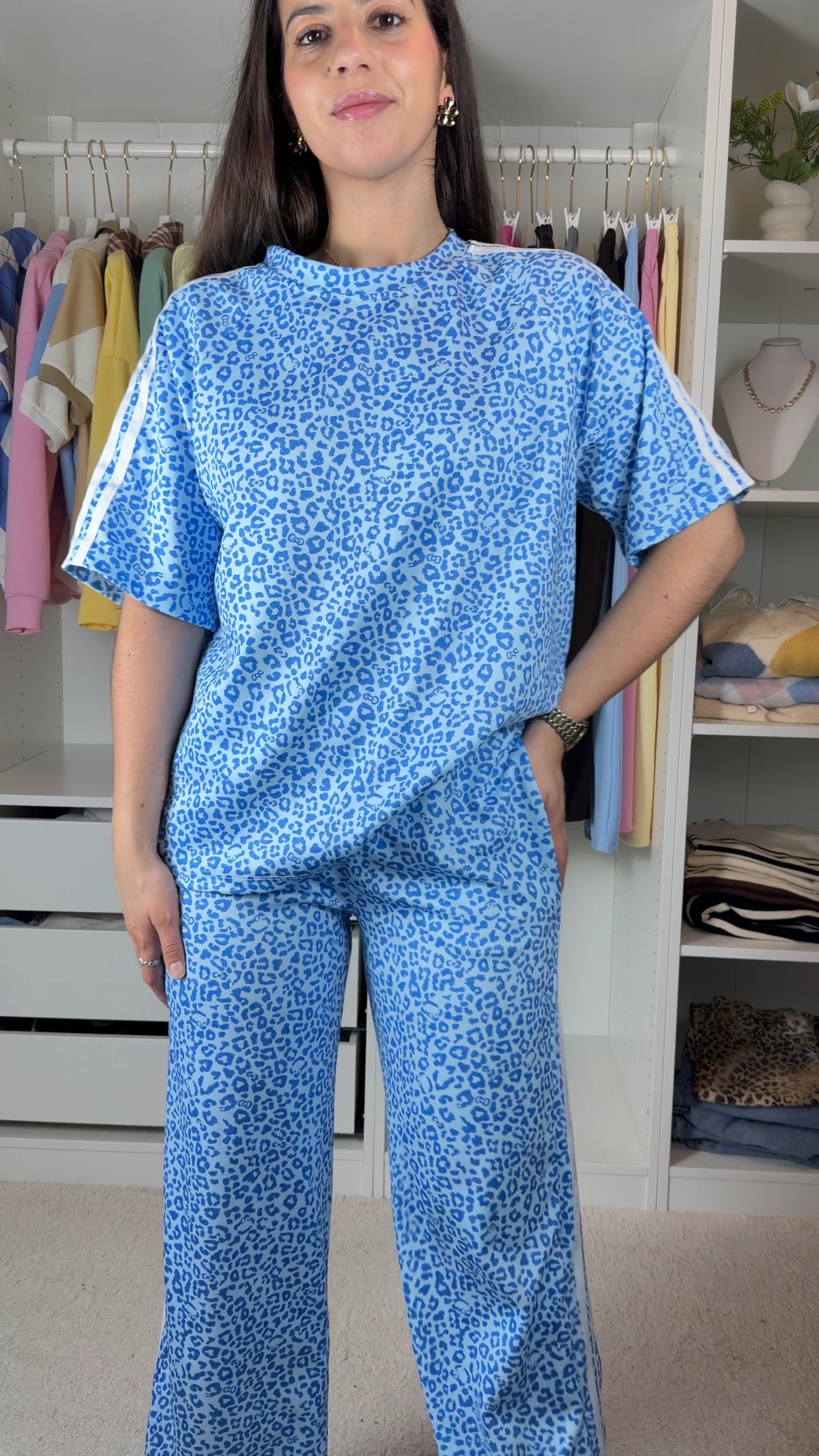 Conjunto fato de treino