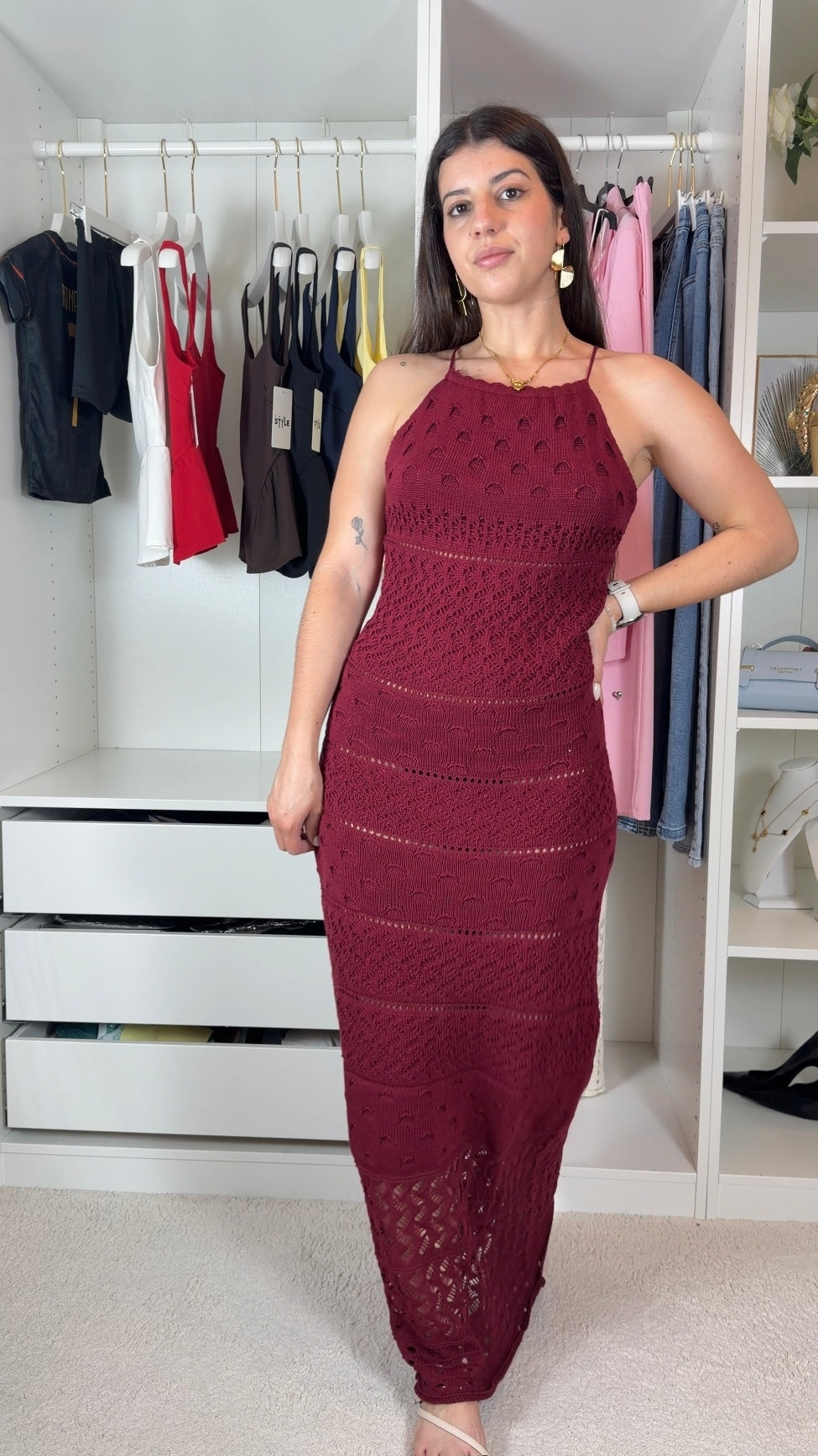 Vestido de croché