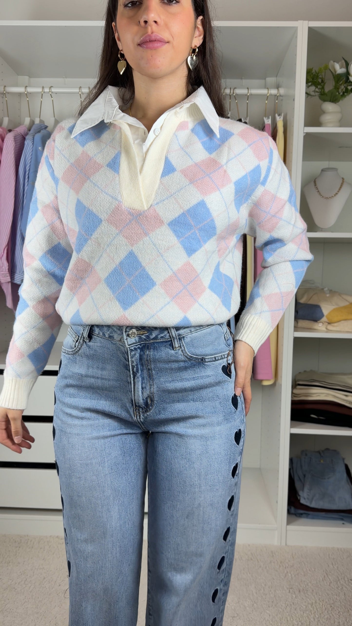 Camisola de malha