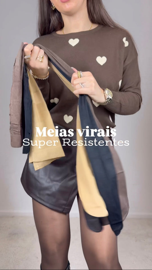 Meias virais super resistentes