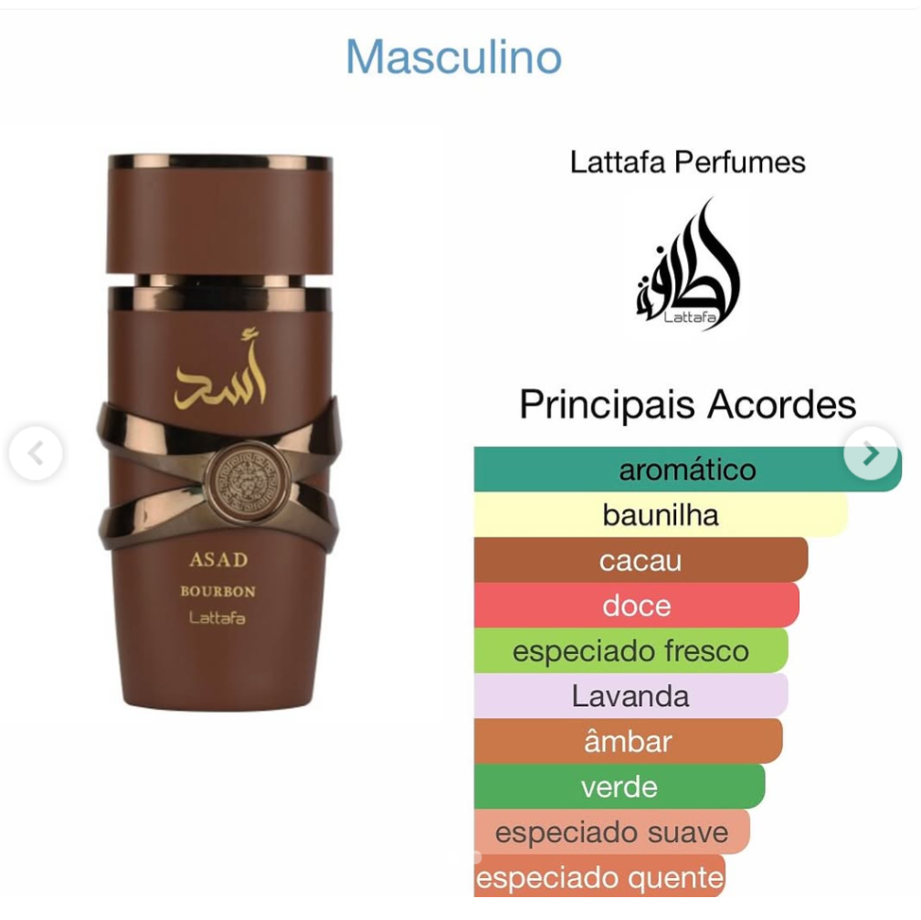 Lattafa ASAD BOURBON - Homem -  Dior Homme