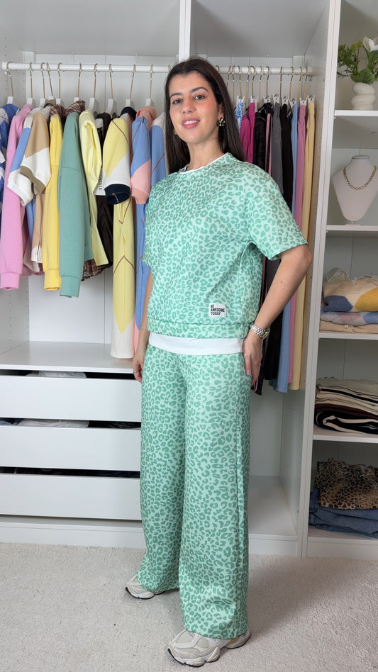 Conjunto fato de treino