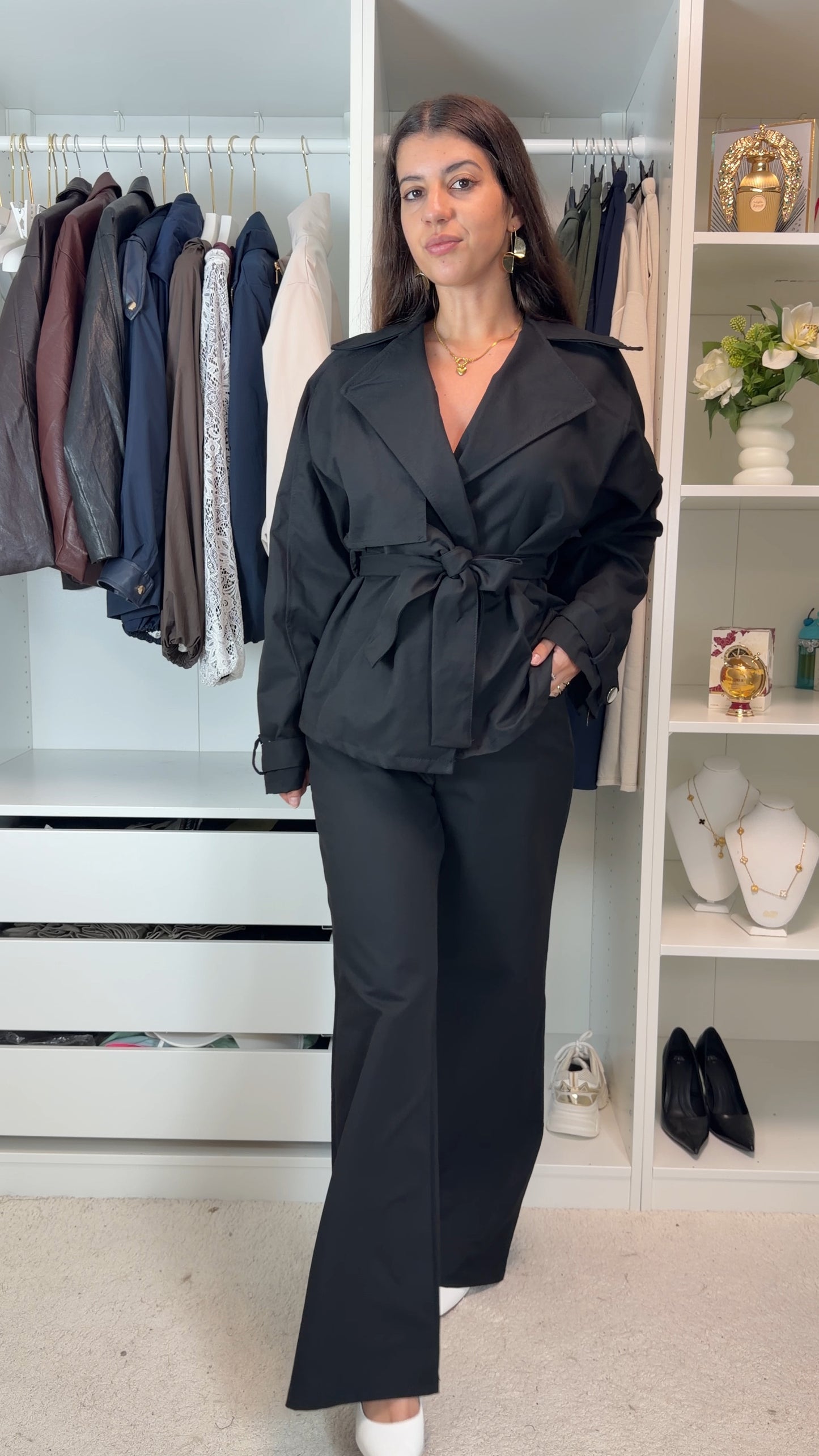 Conjunto com gabardine