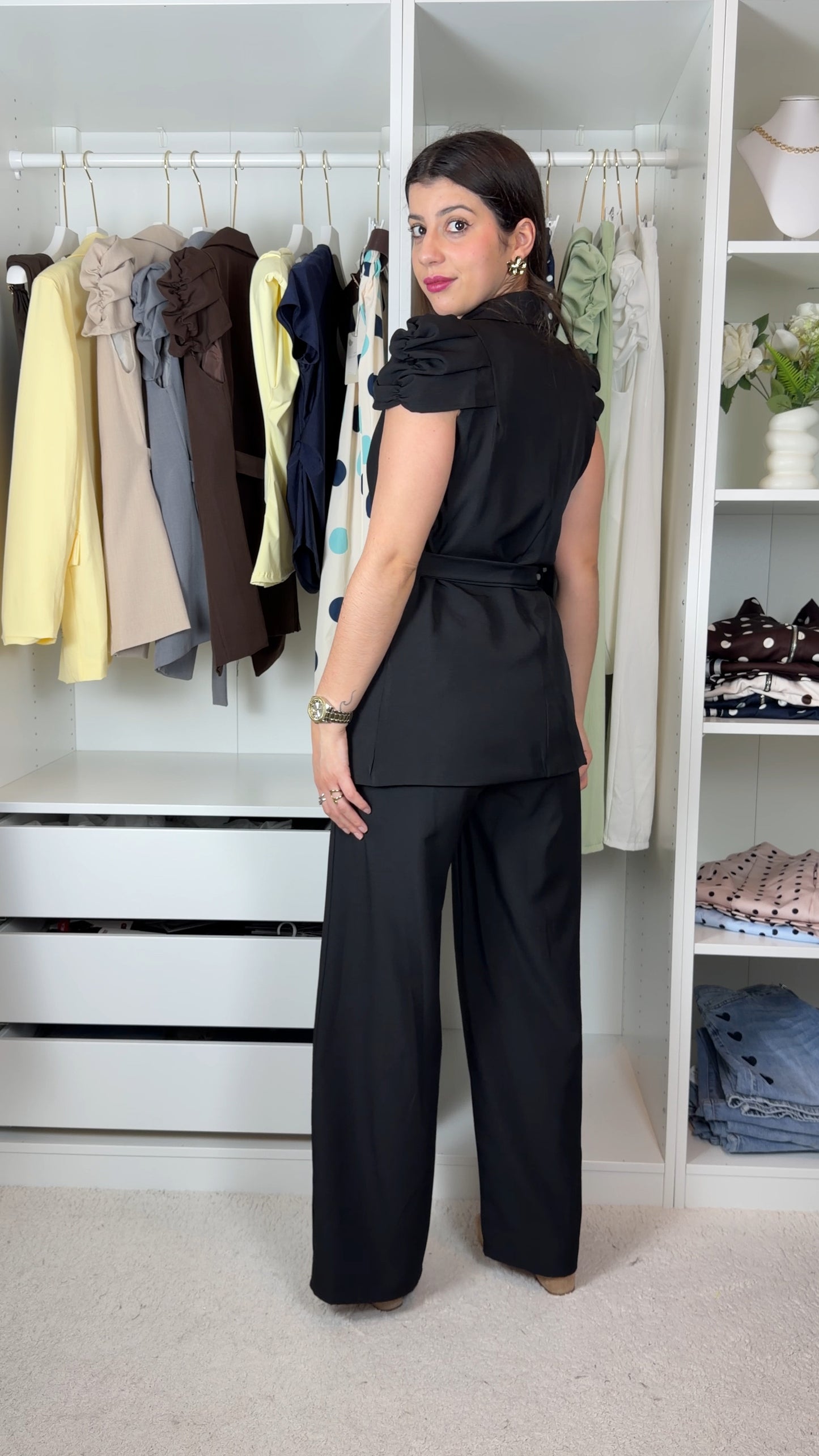 Conjunto com colete