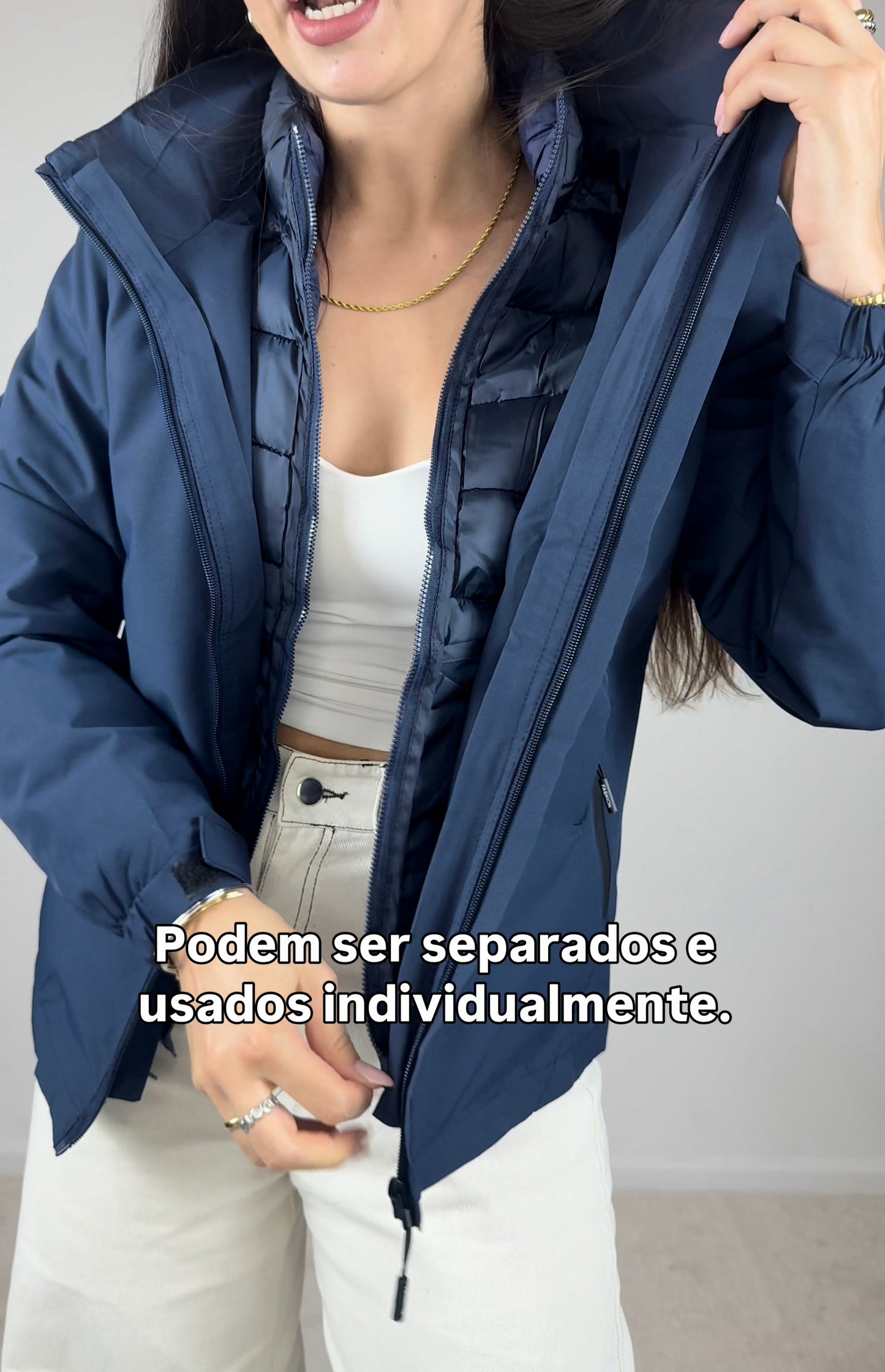 Casaco 3 em 1
