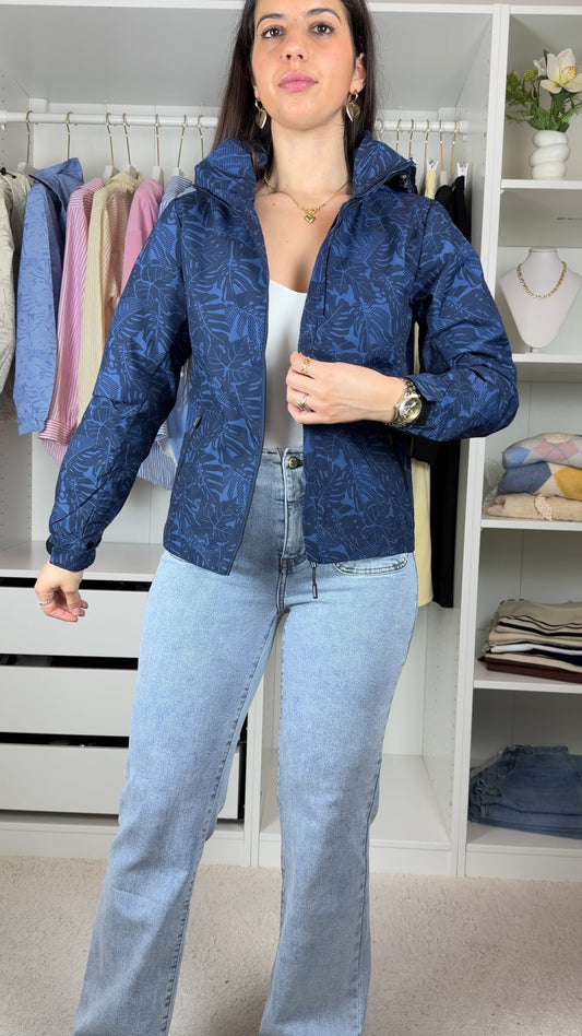 Casaco parka impermeável