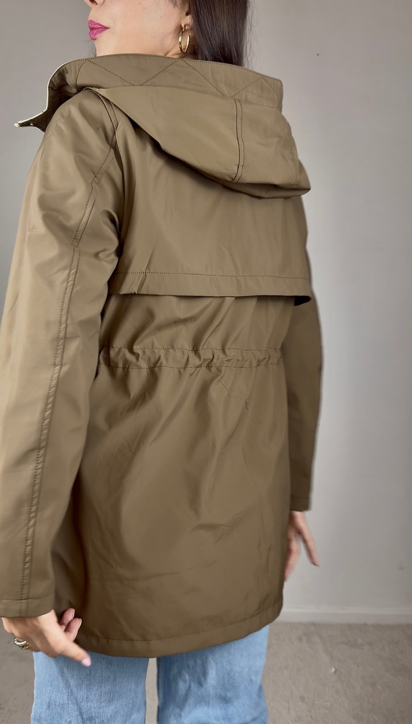 Parka reversível