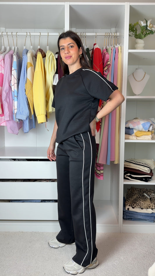 Conjunto fato de treino