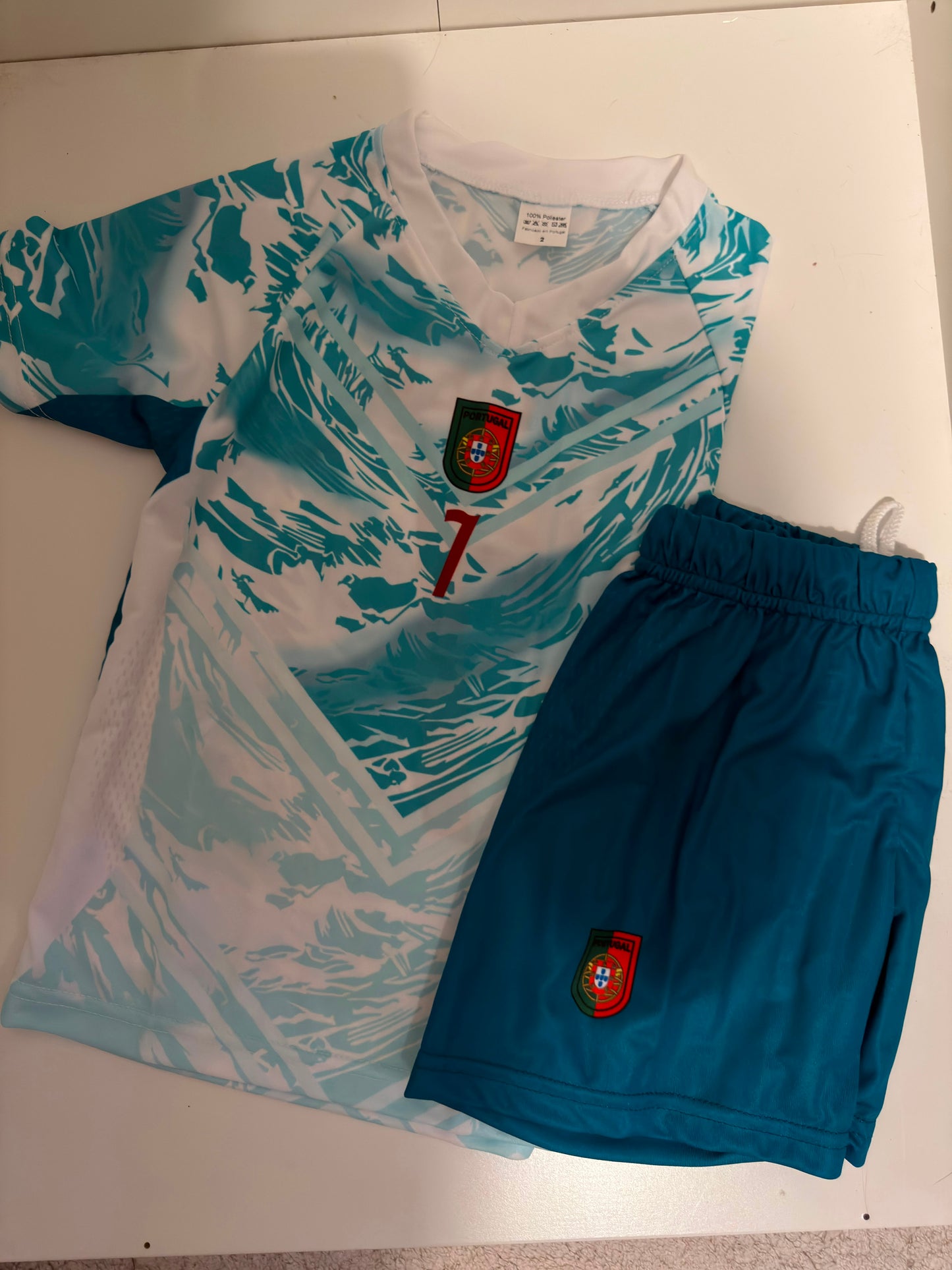 Conjunto da seleção para criança