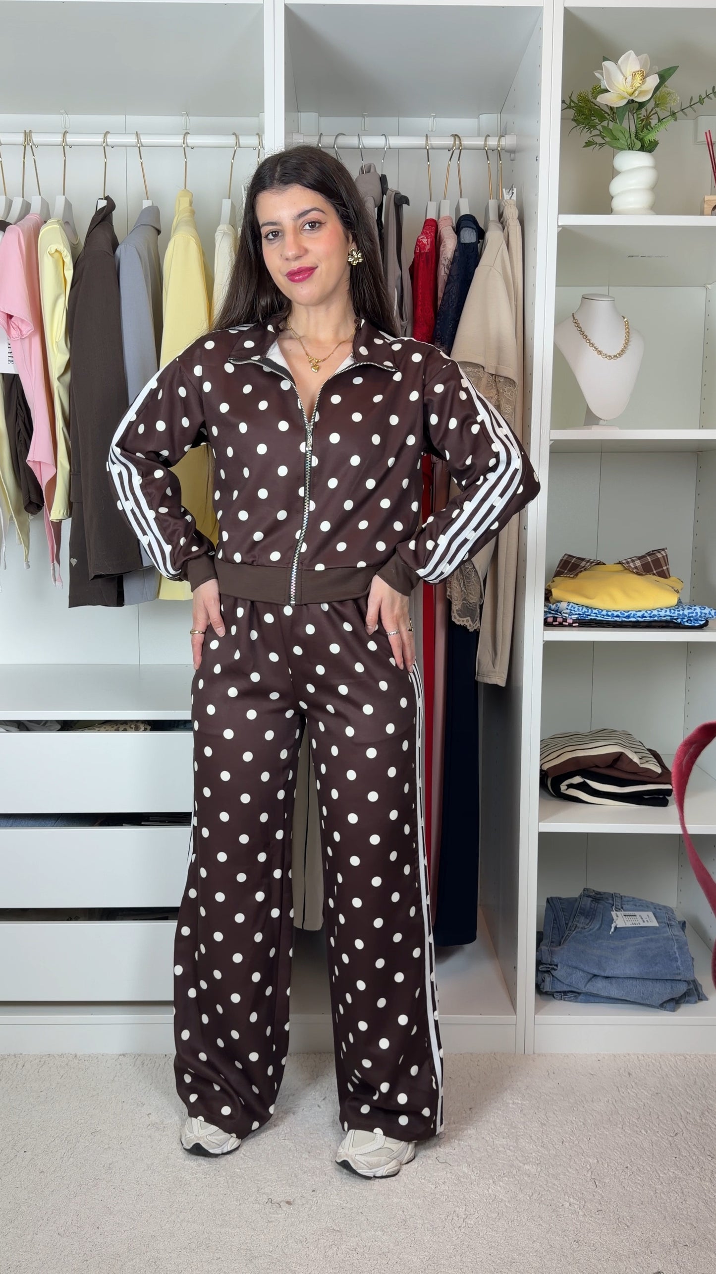 Conjunto dupe adidas