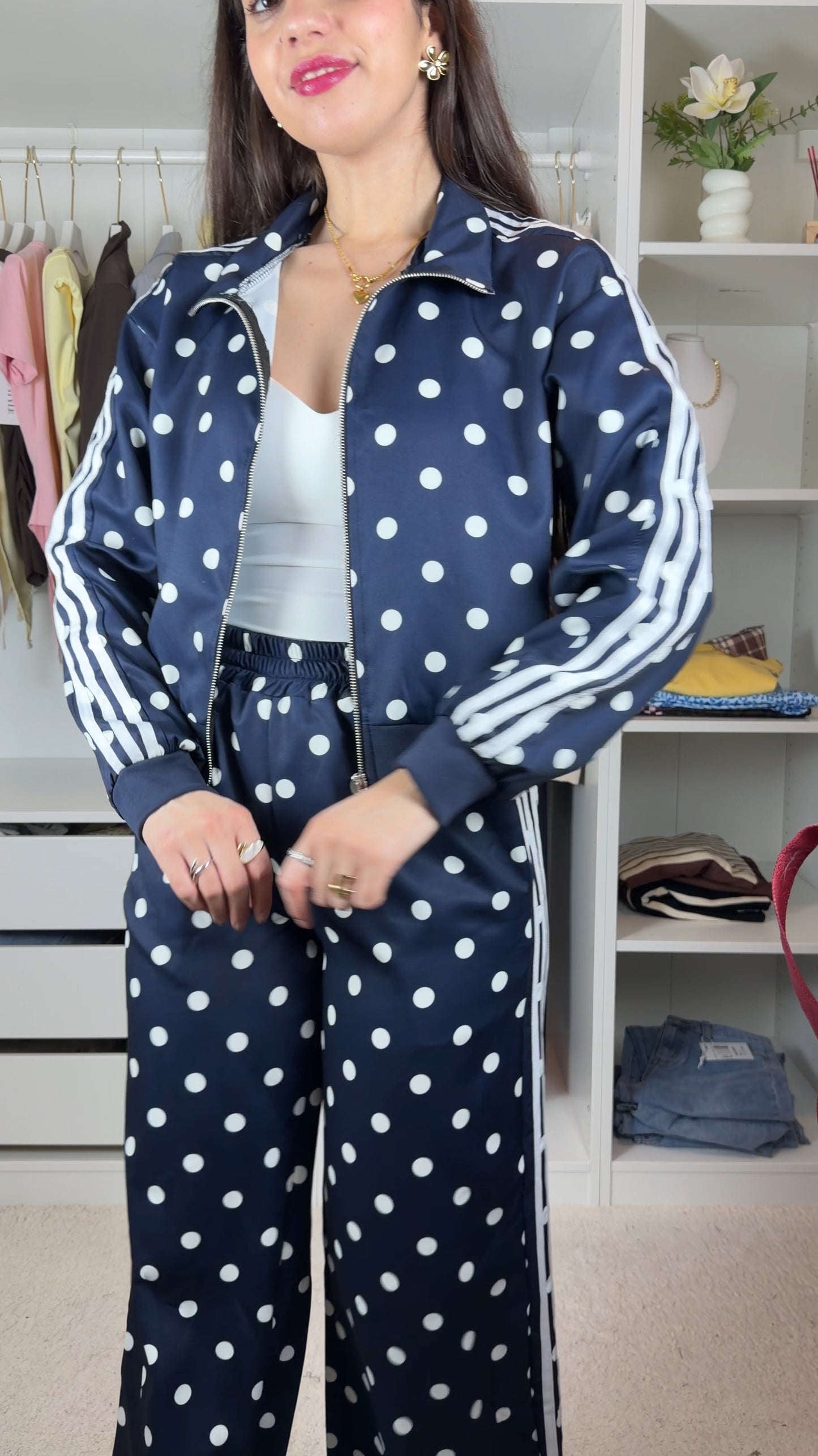 Conjunto dupe adidas