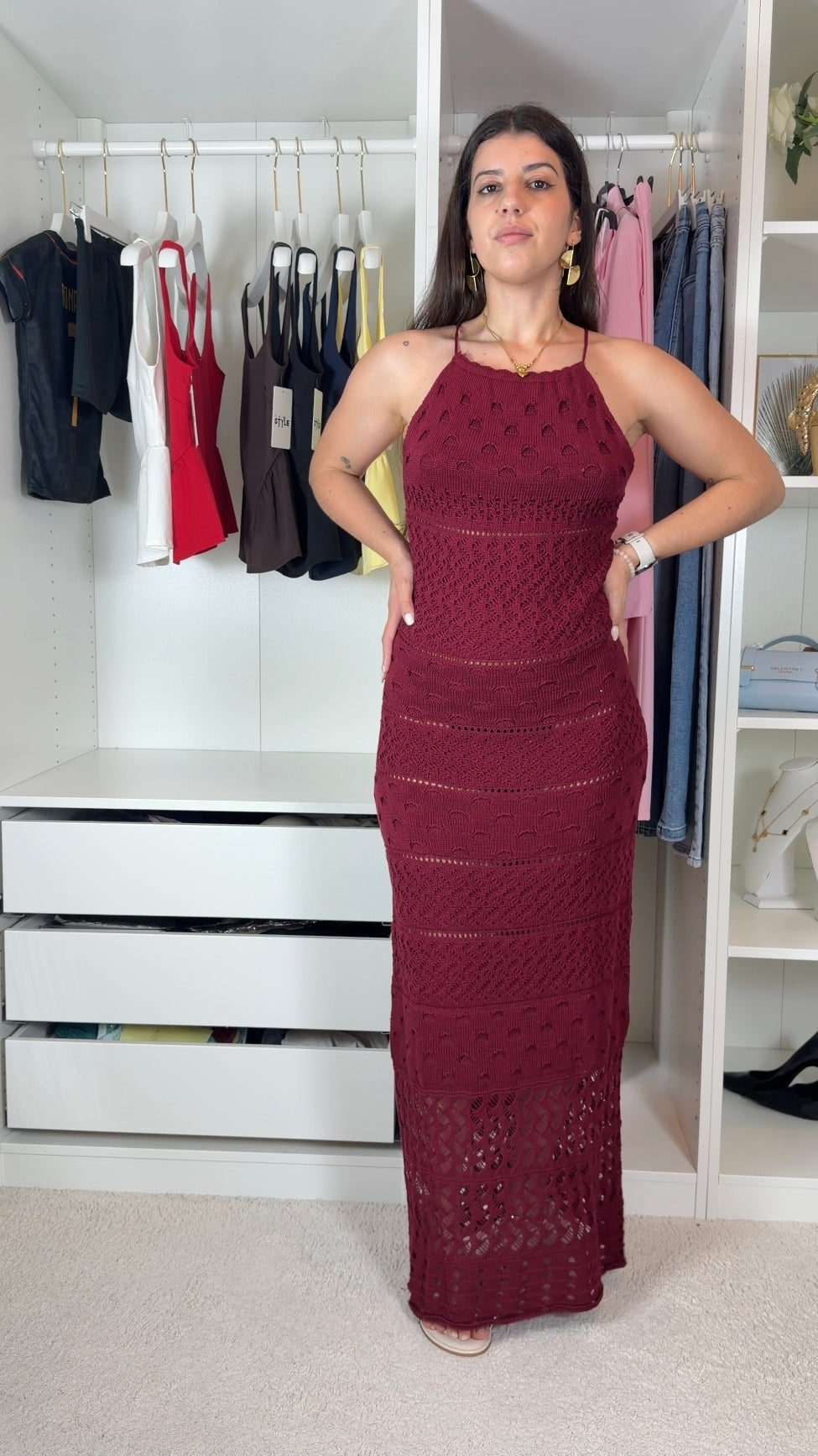 Vestido de croché