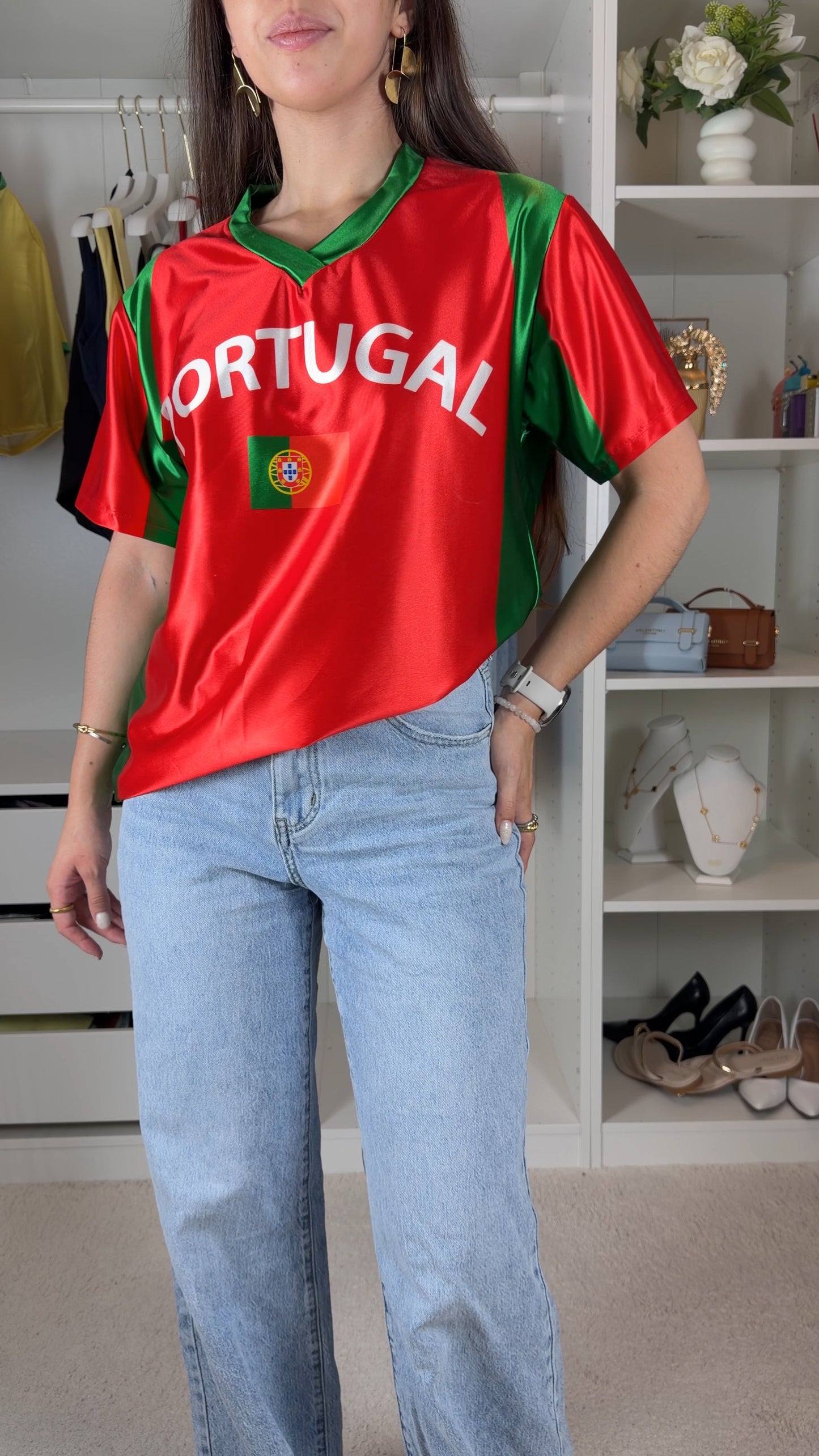 Camisolas da seleção 🇵🇹🇧🇷