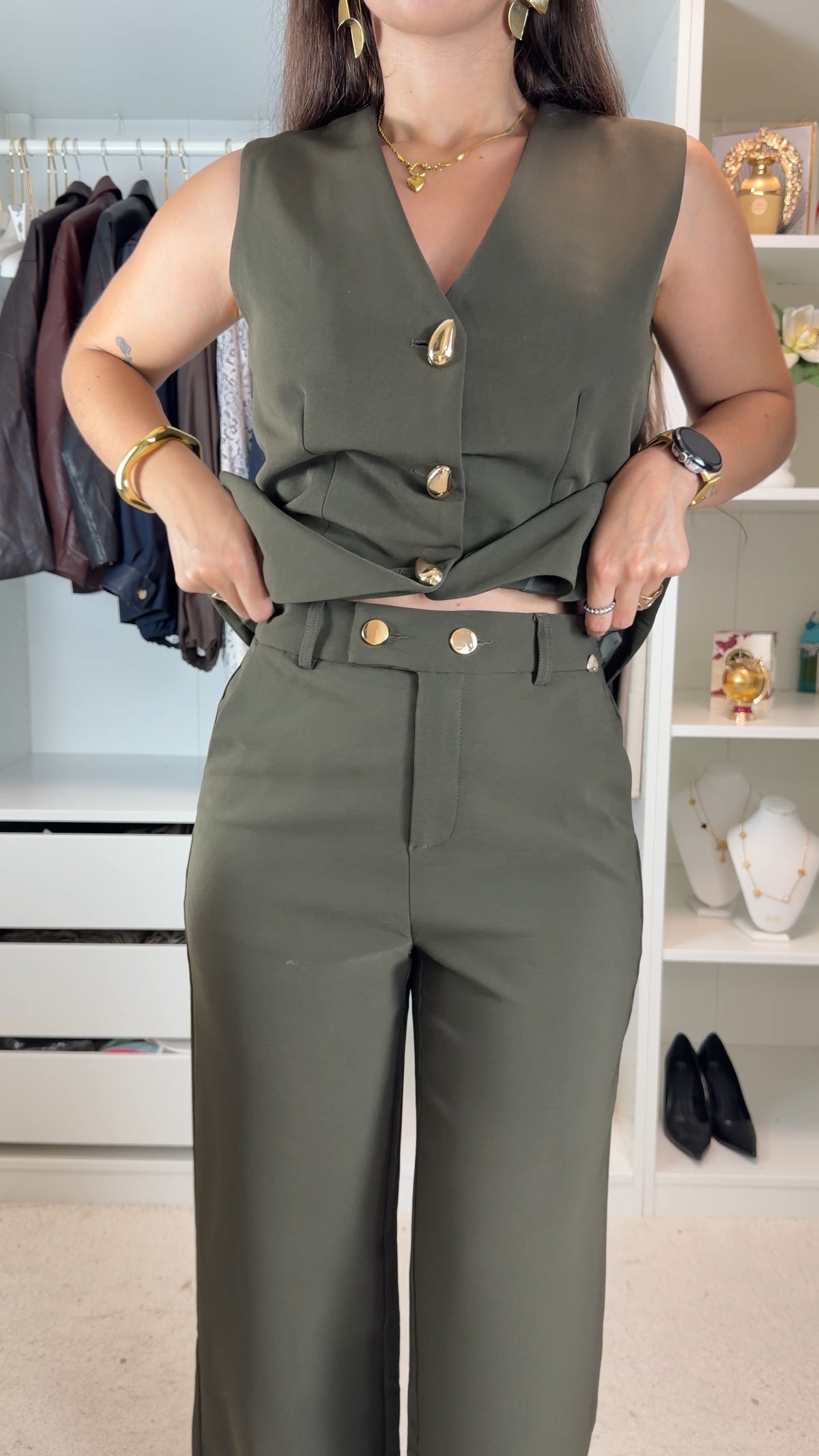 Conjunto de colete Moda Ana - últimas unidades