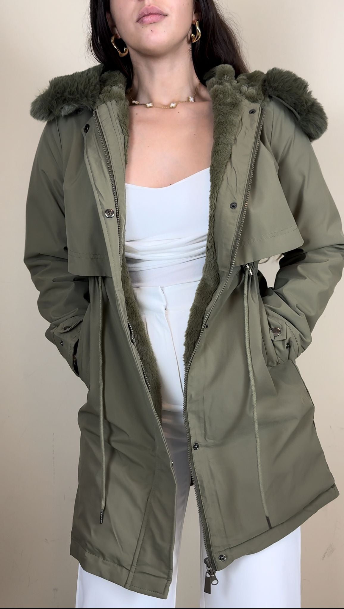 Parka cardada