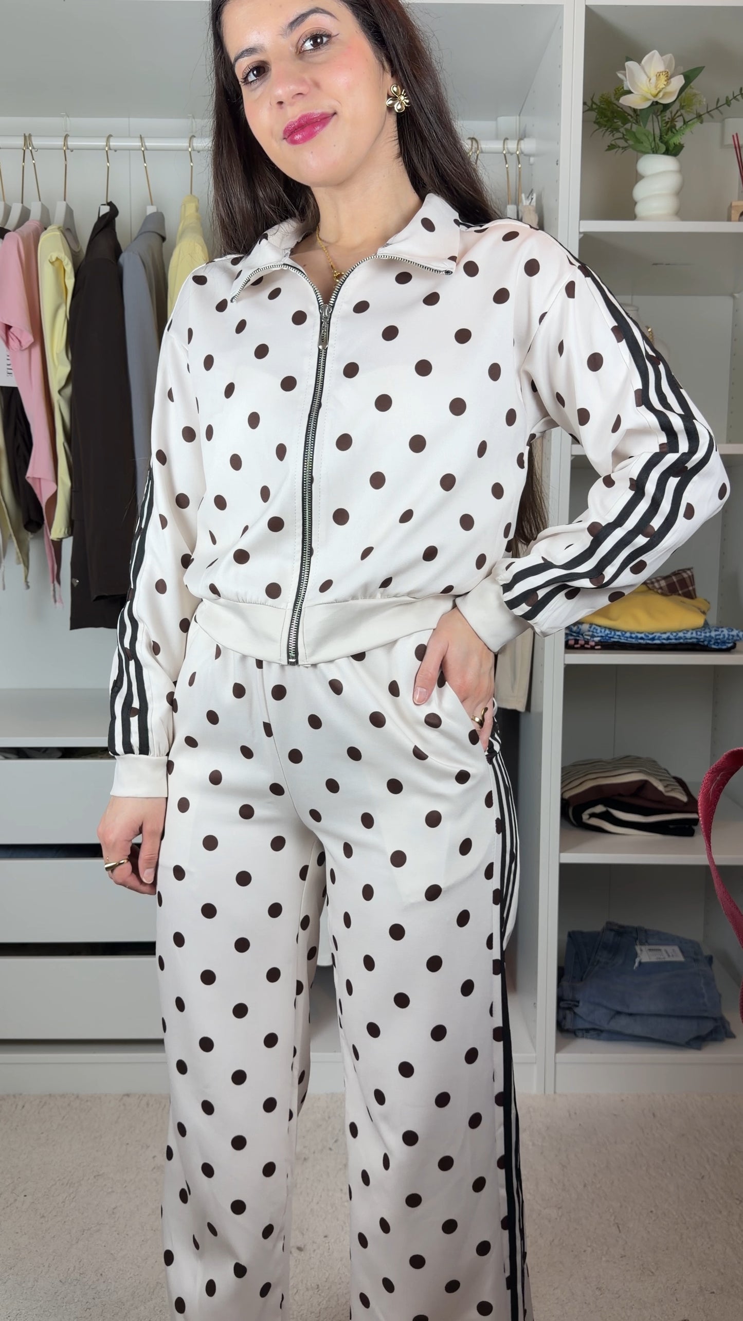 Conjunto dupe adidas