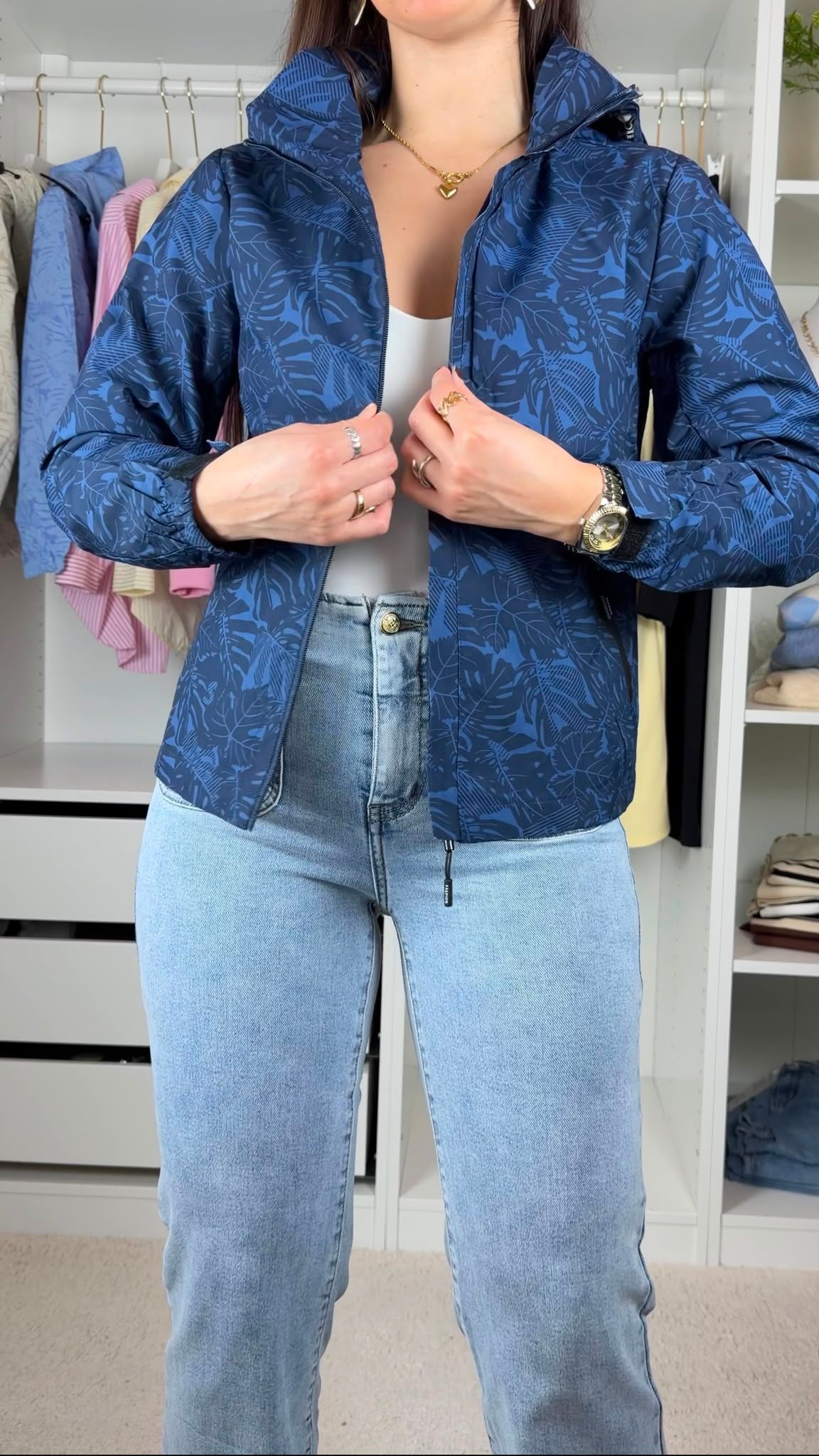 Parka 100% impermeável