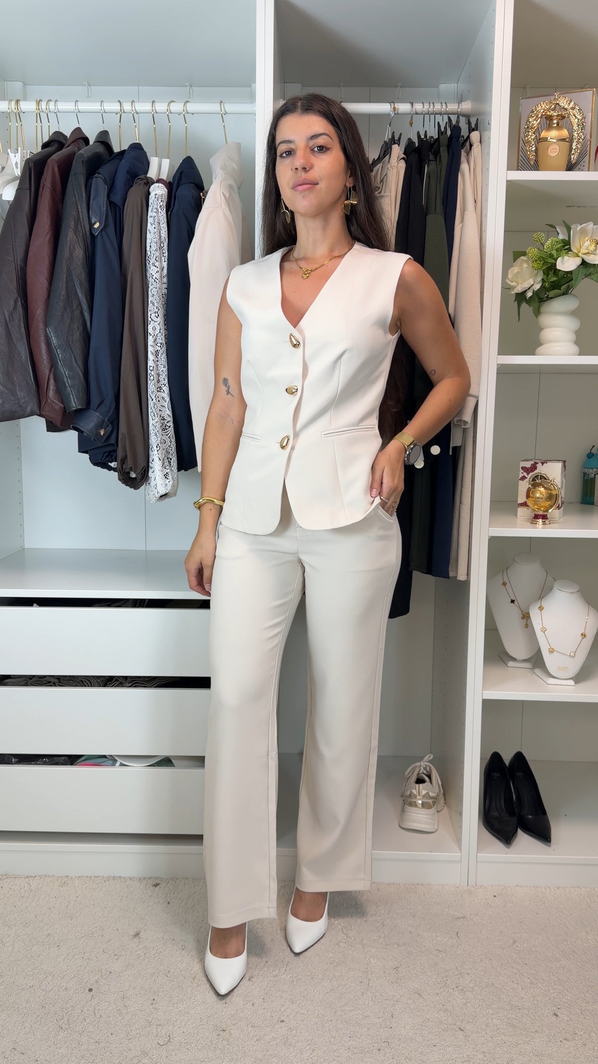 Conjunto de colete Moda Ana - últimas unidades