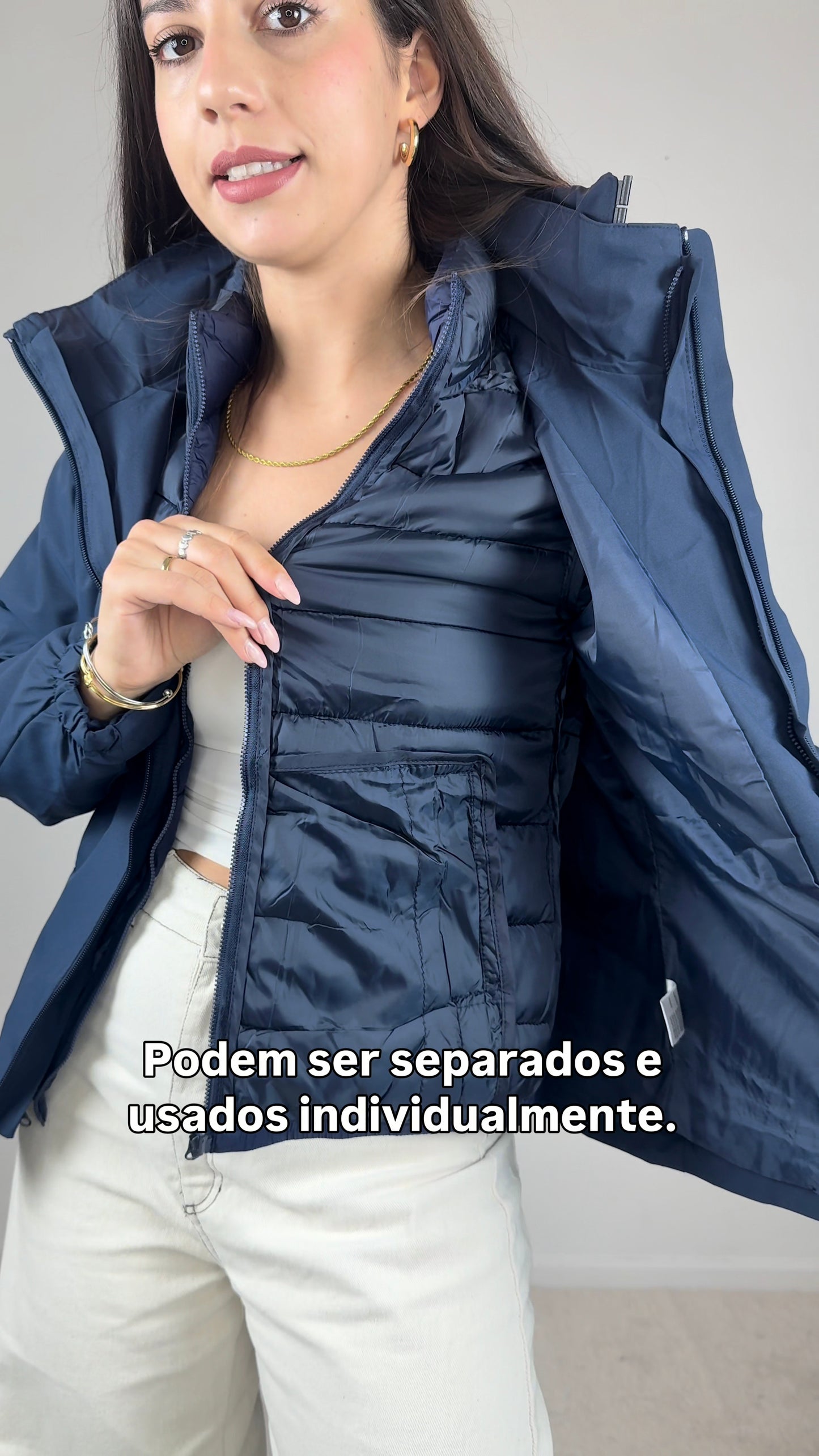 Casaco 3 em 1
