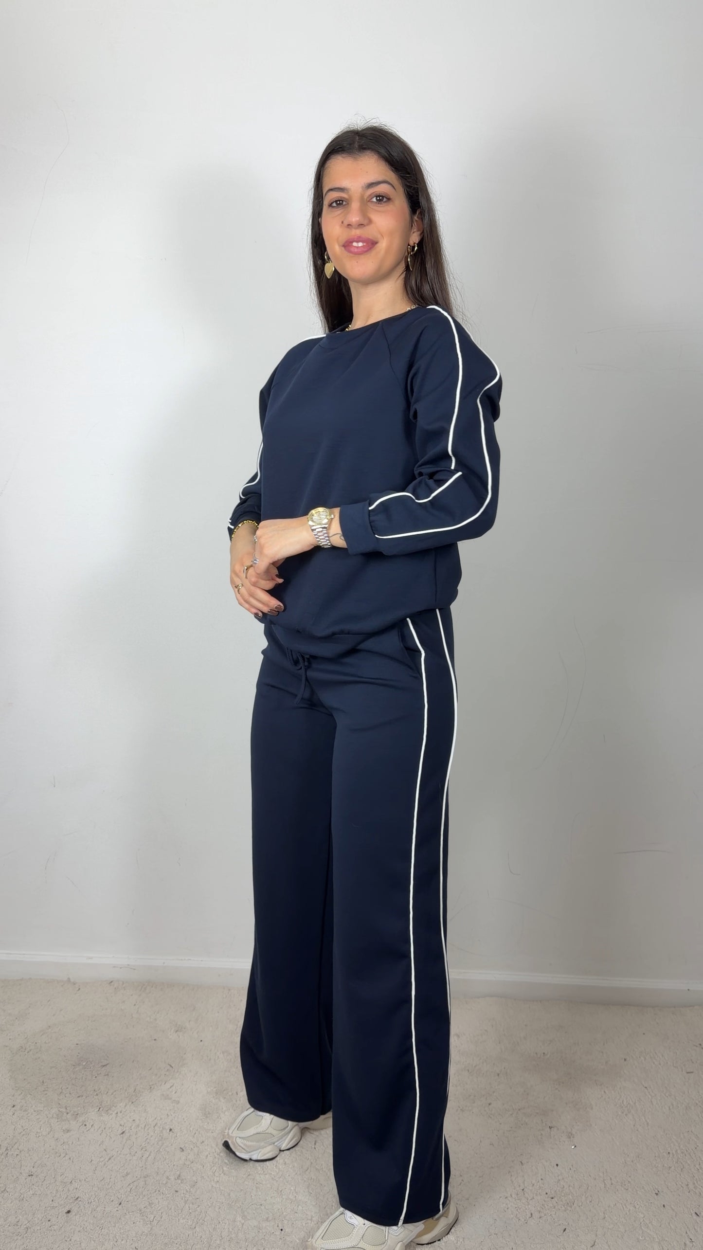 Conjunto fato de treino