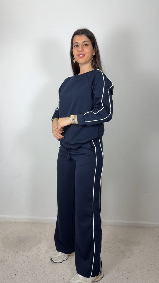 Conjunto fato de treino