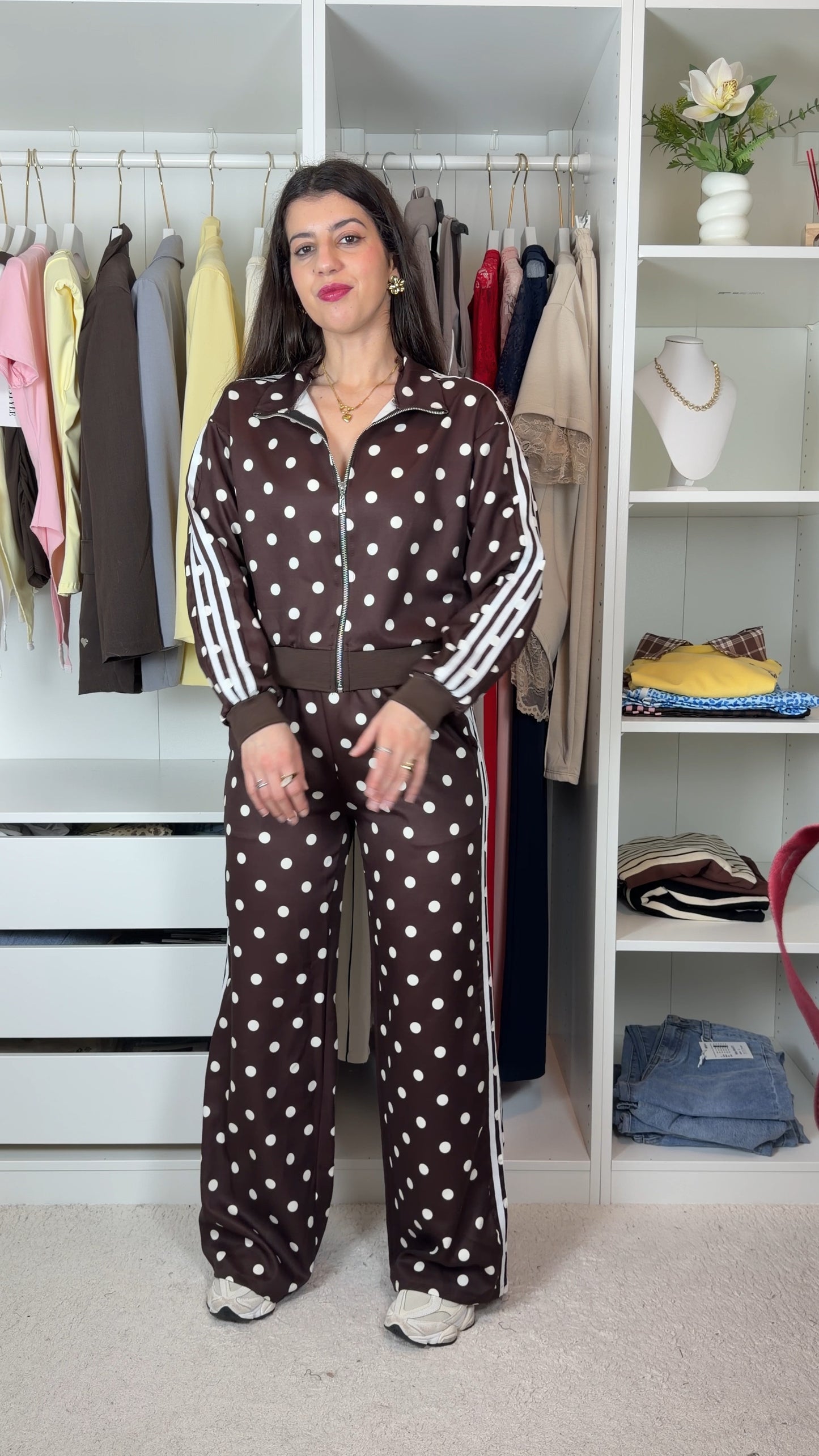 Conjunto dupe adidas