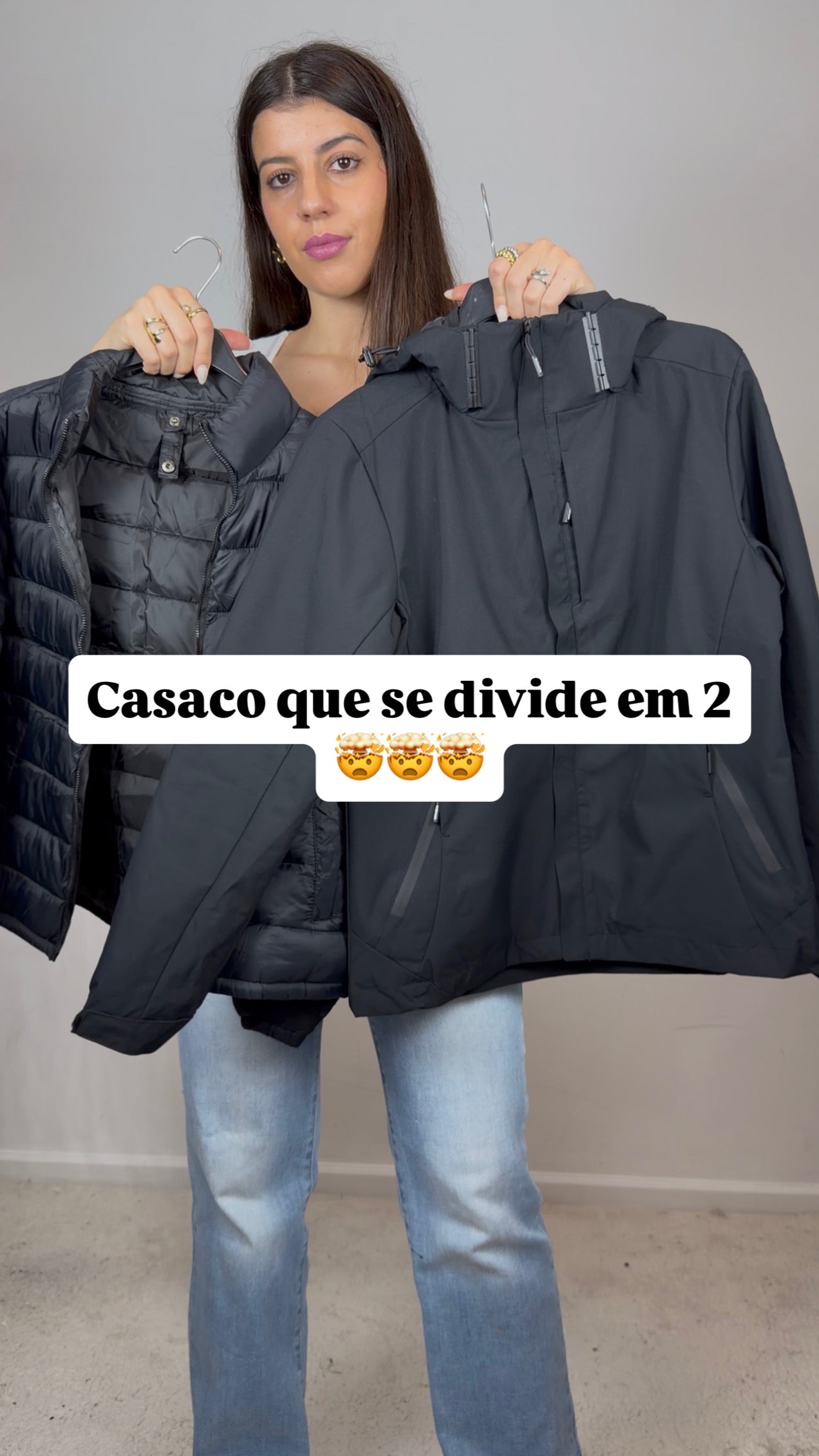 Casaco 3 em 1