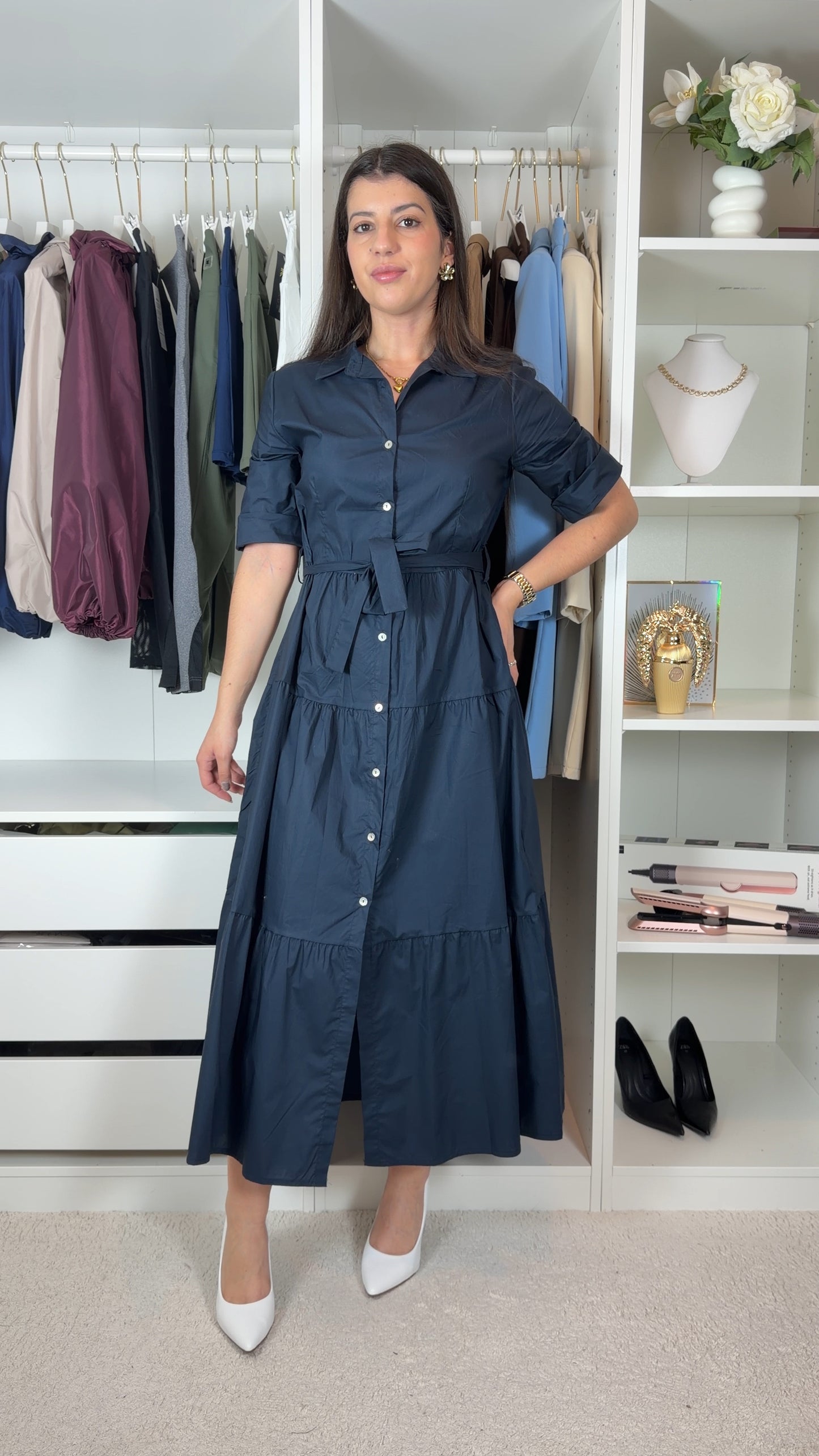 Vestido camiseiro