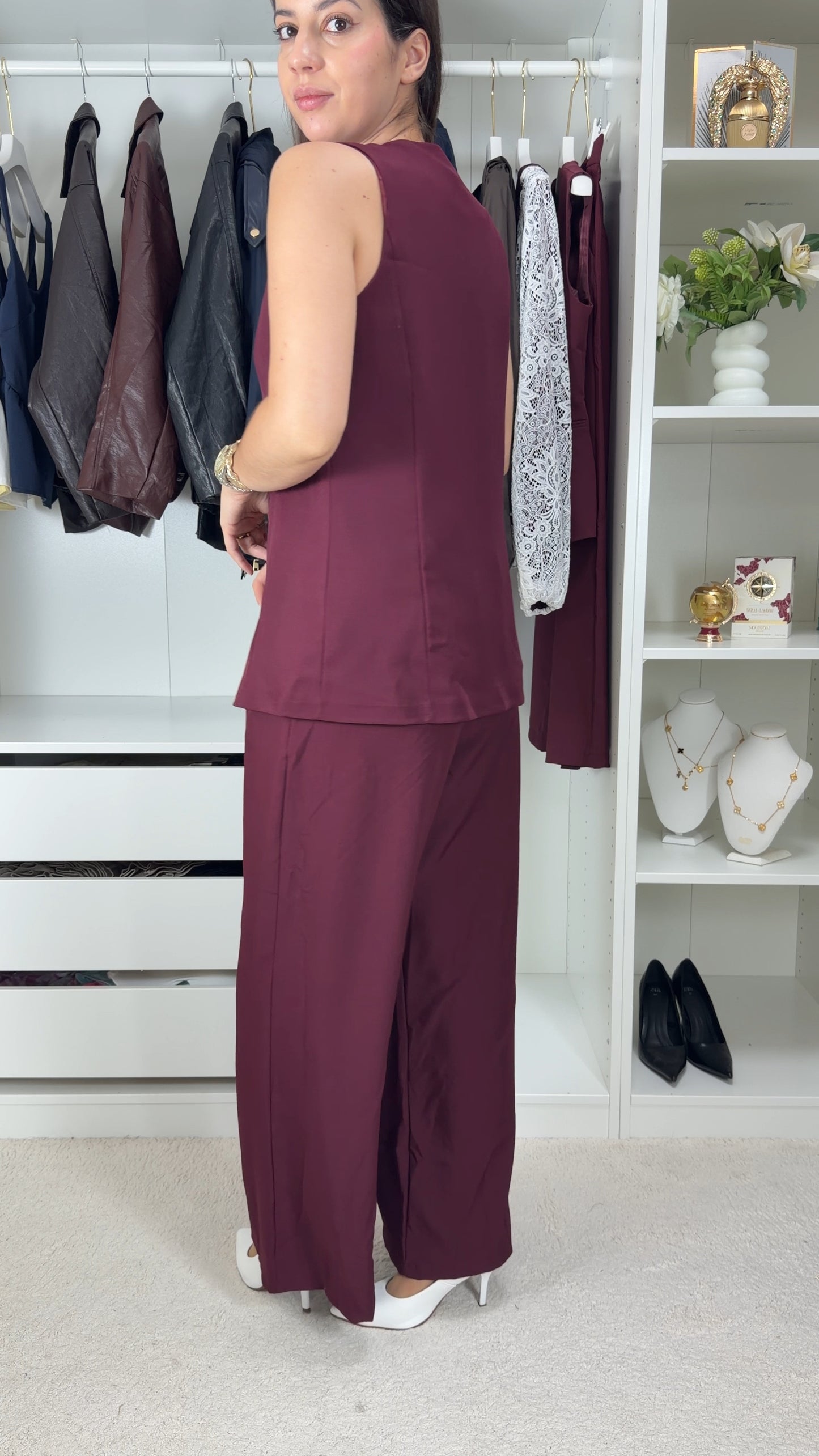 Conjunto com colete