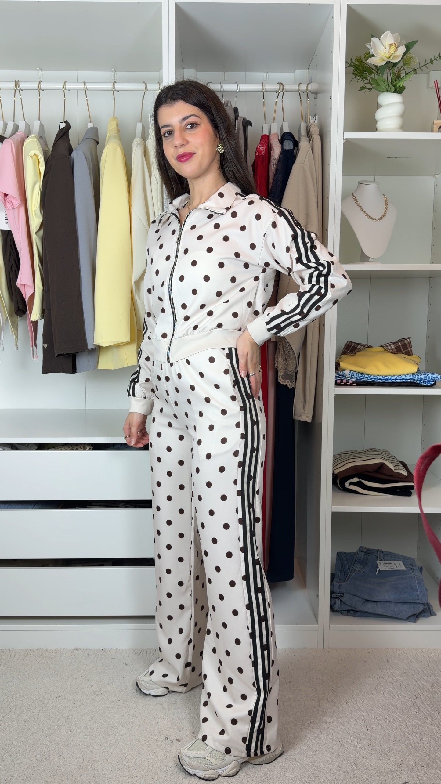 Conjunto dupe adidas