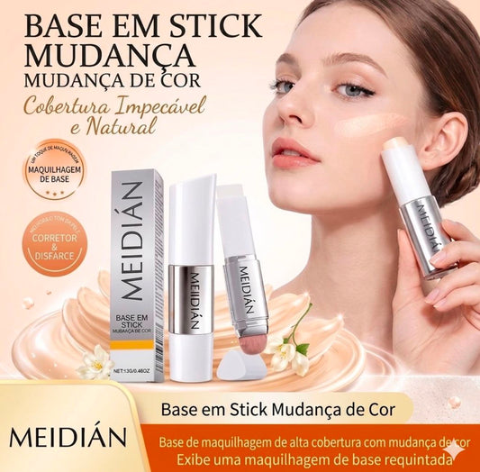 Base em stick coreana com pincel Meidían