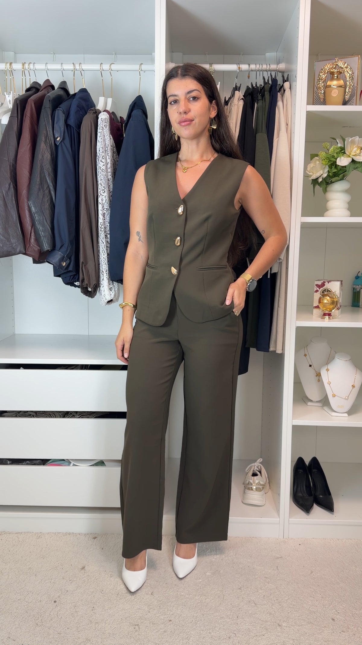 Conjunto de colete Moda Ana - últimas unidades