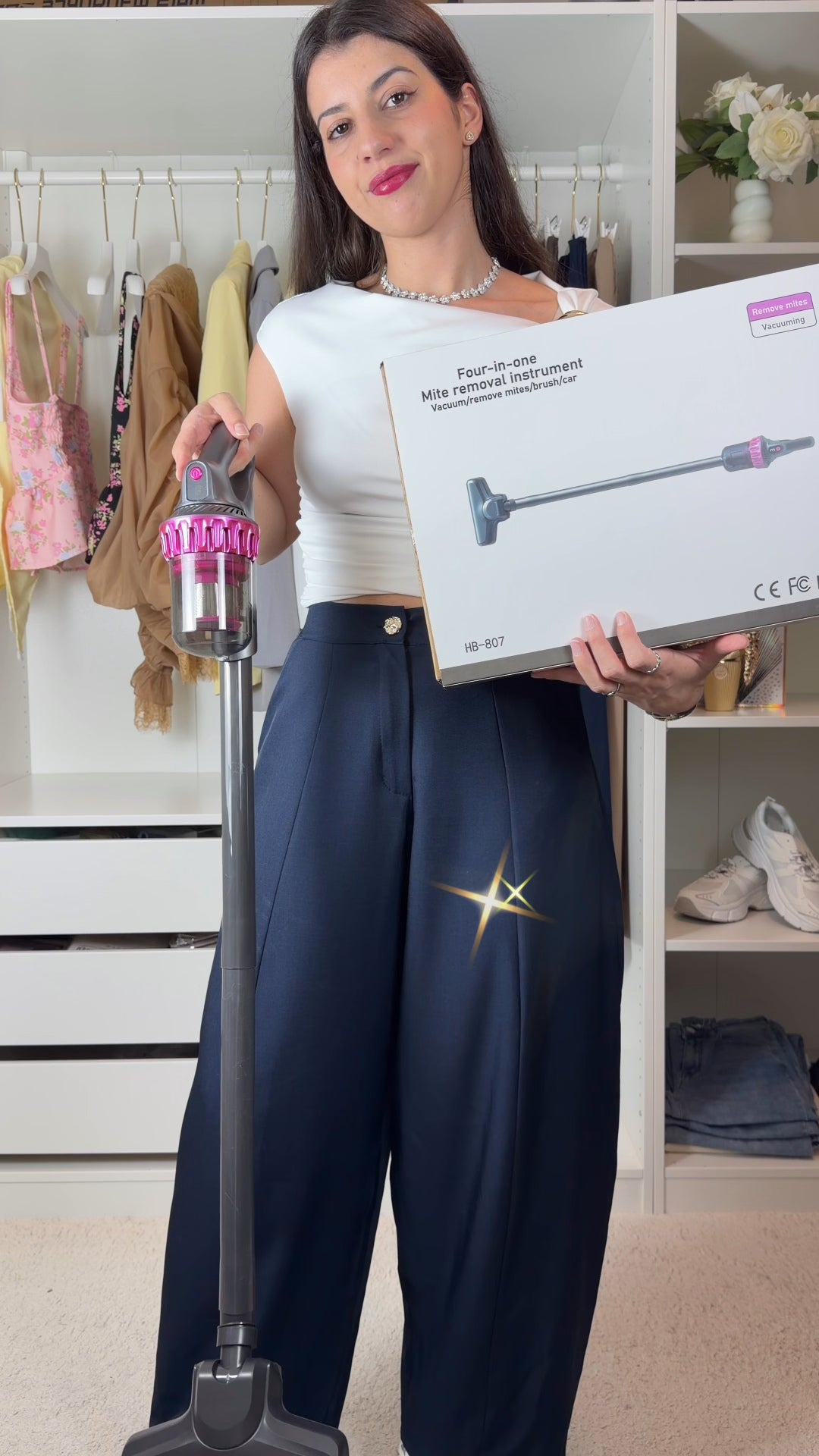 Aspirador dupe dyson multifunções