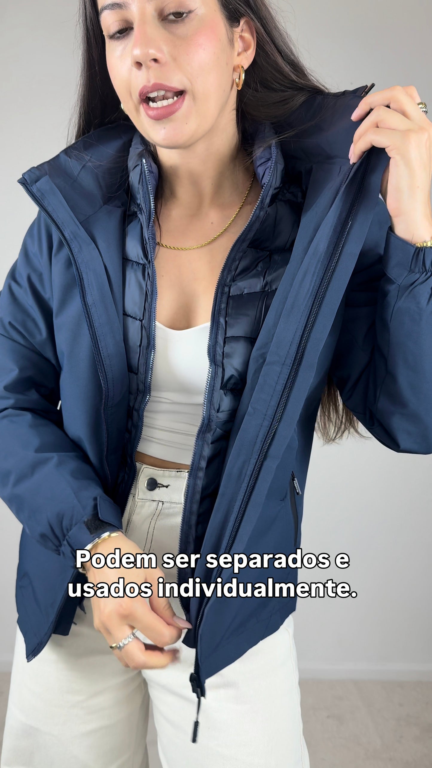 Casaco 3 em 1