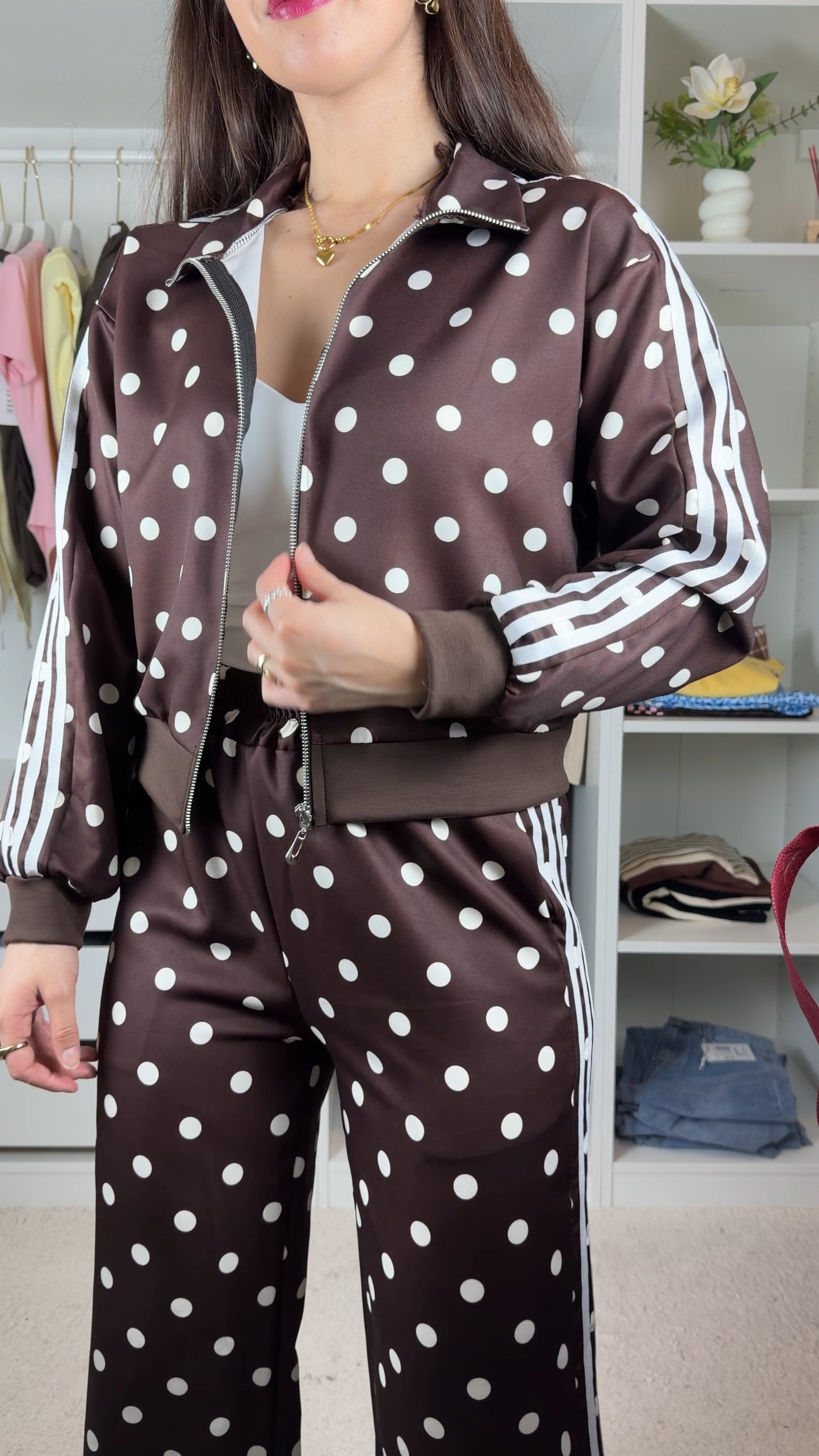 Conjunto dupe adidas