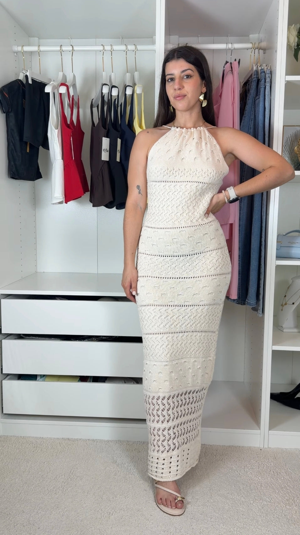 Vestido de croché