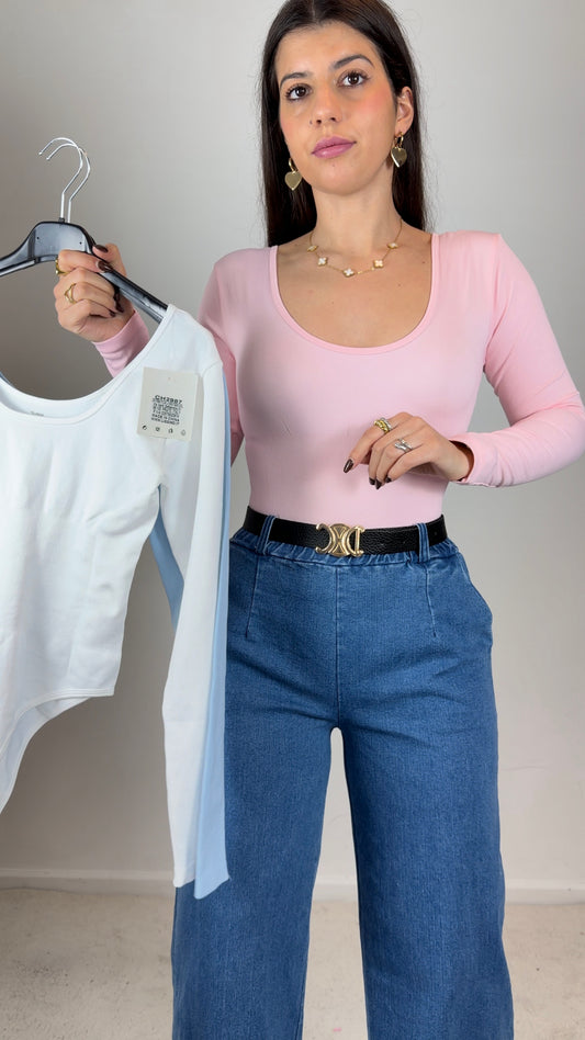 Body compressor com manga comprida