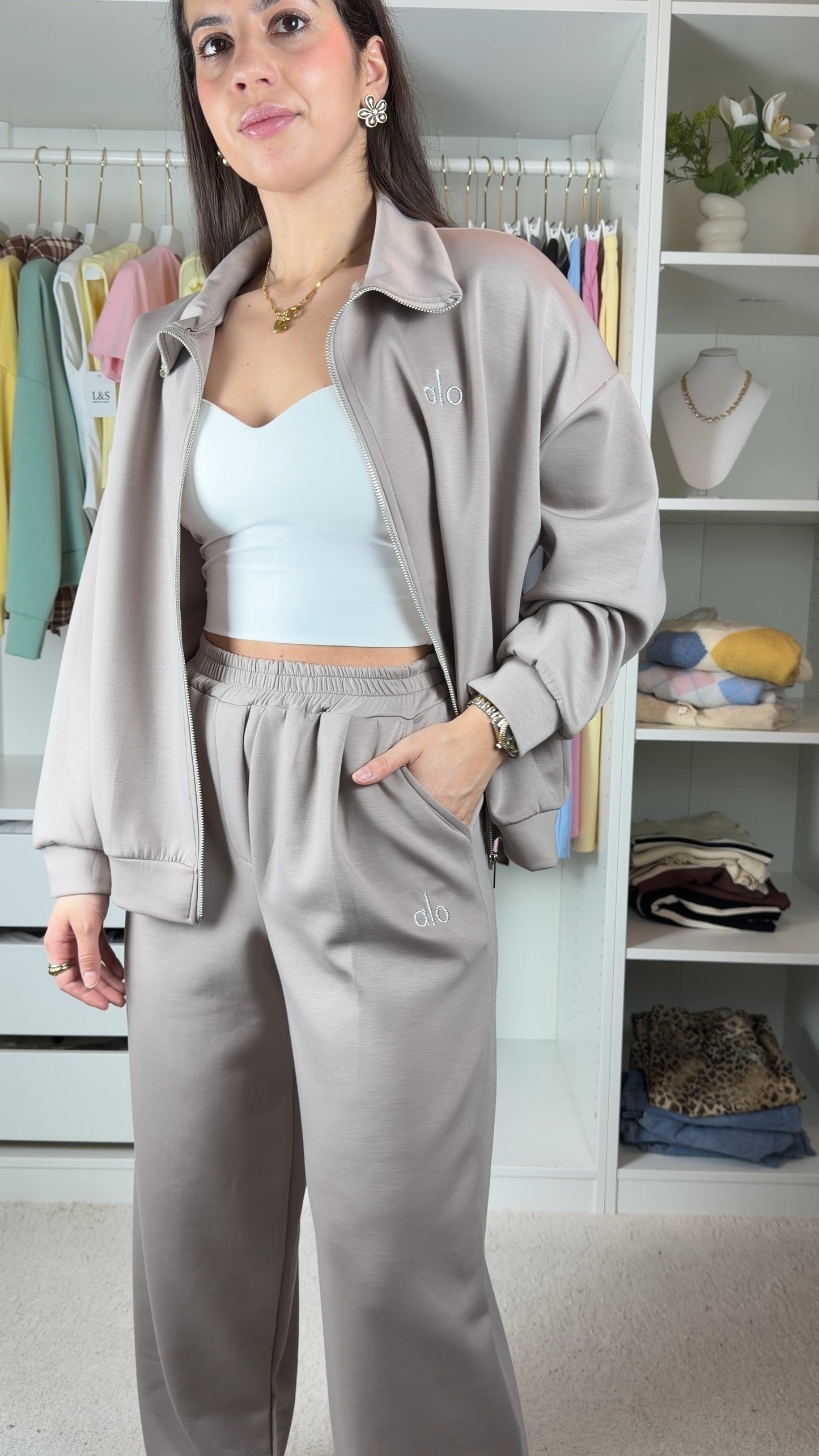 Conjunto fato de treino dupe Alo