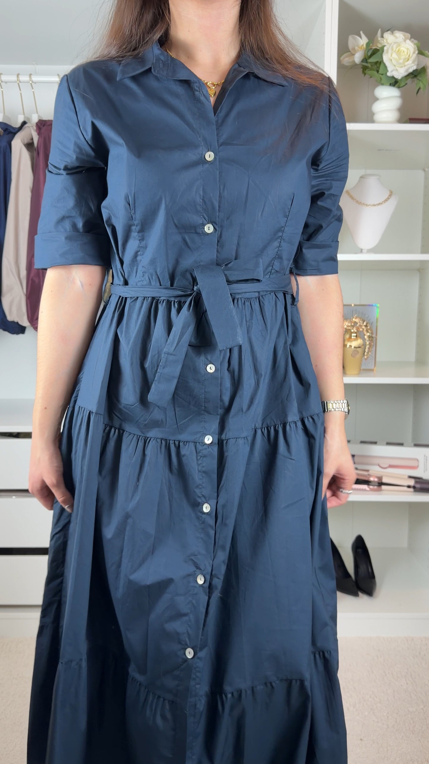 Vestido camiseiro