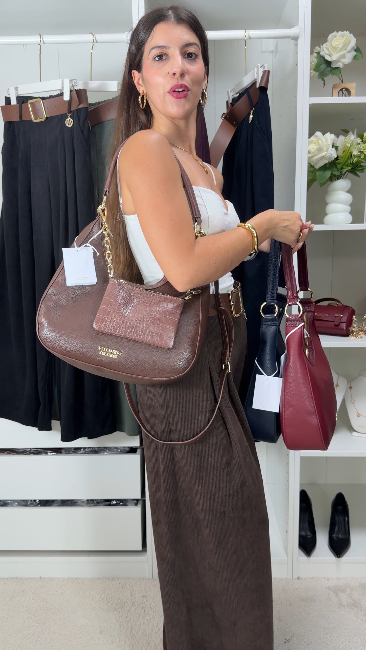 Mala marca valentino creations c/ carteira incluida