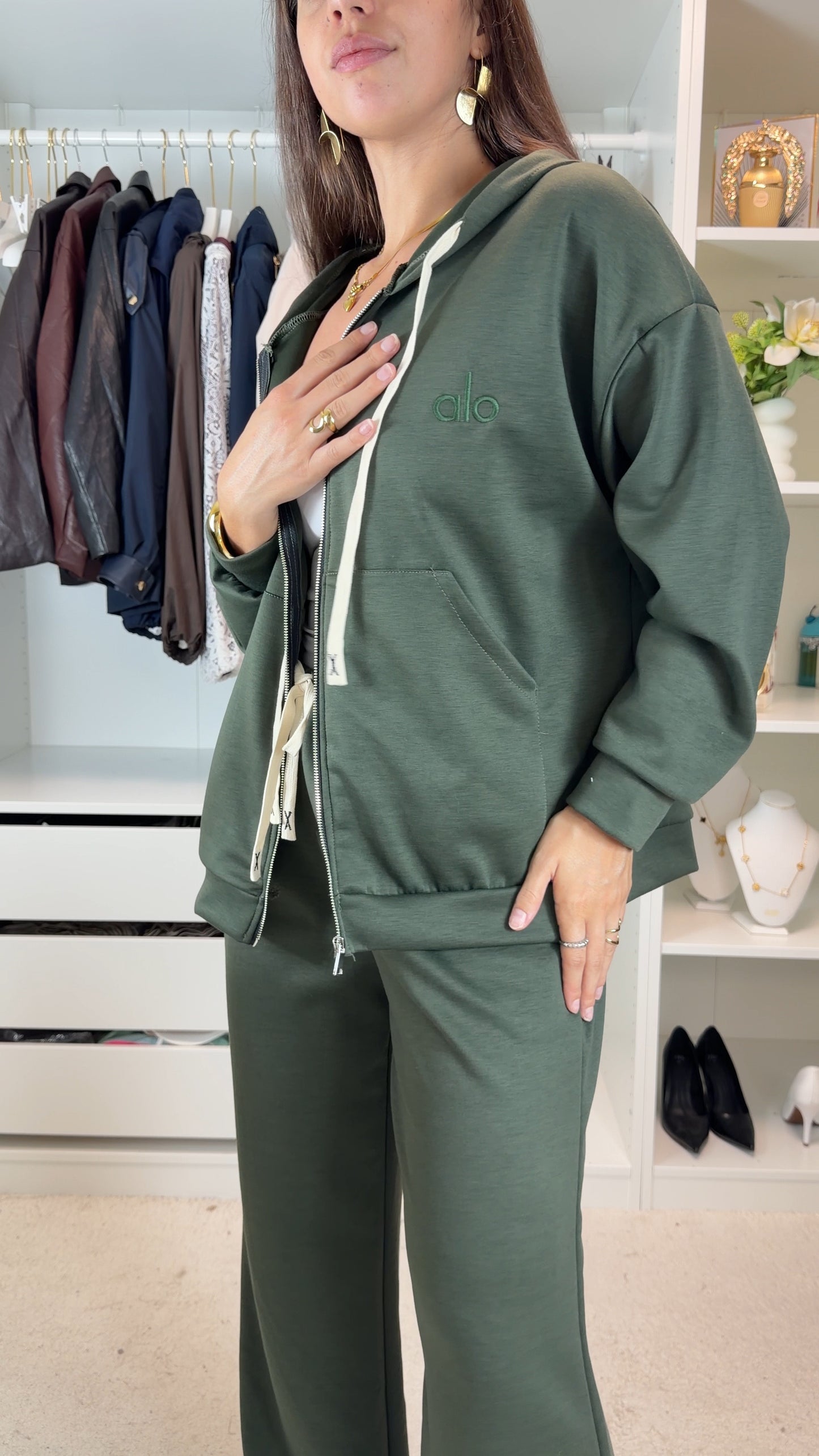 Conjunto fato de treino dupe alo