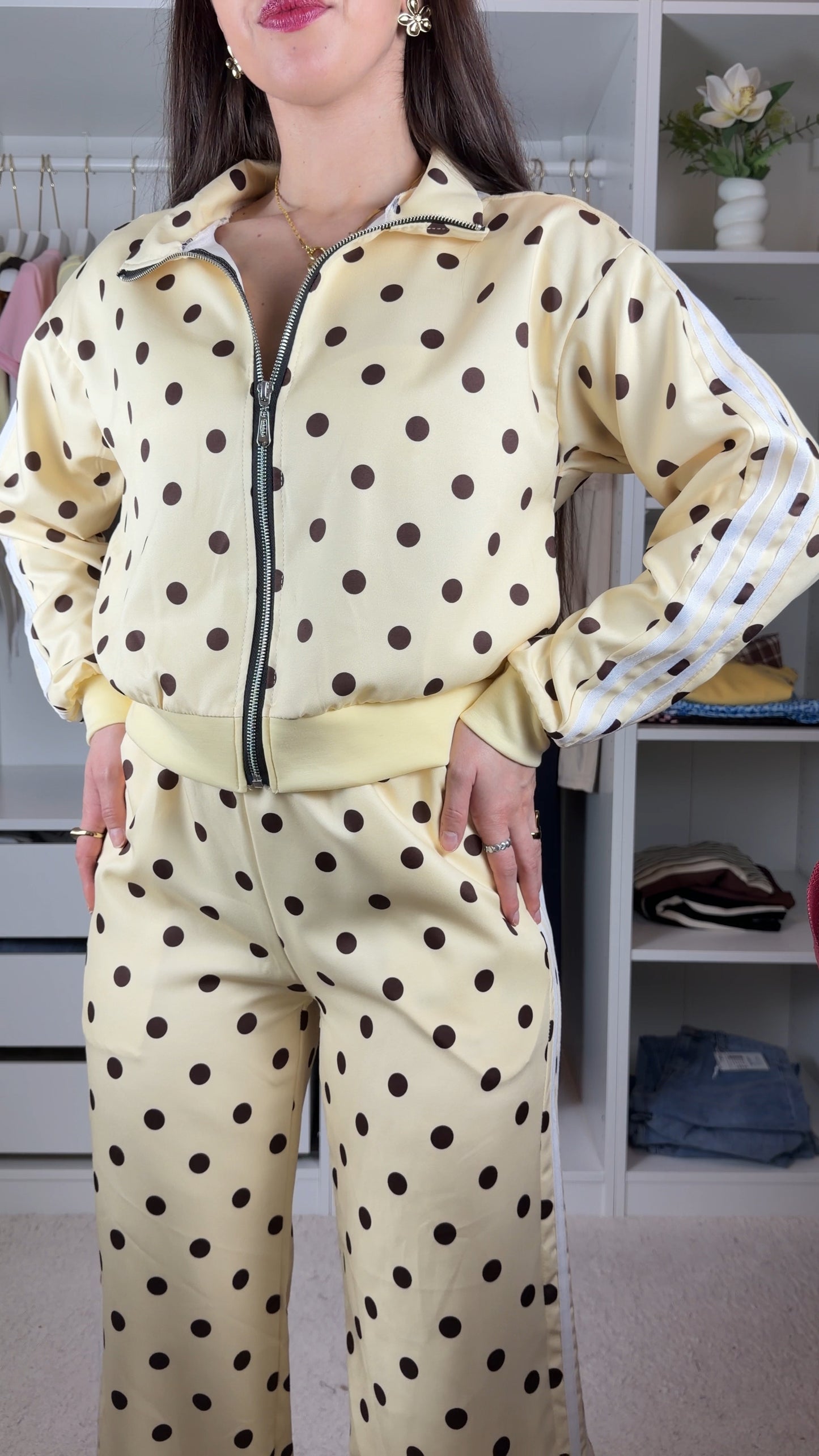 Conjunto dupe adidas