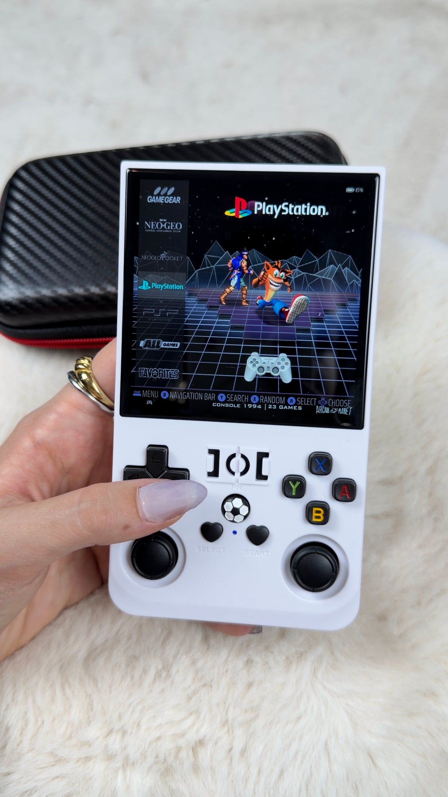 Consola retro R36Max com + de 15000 jogos