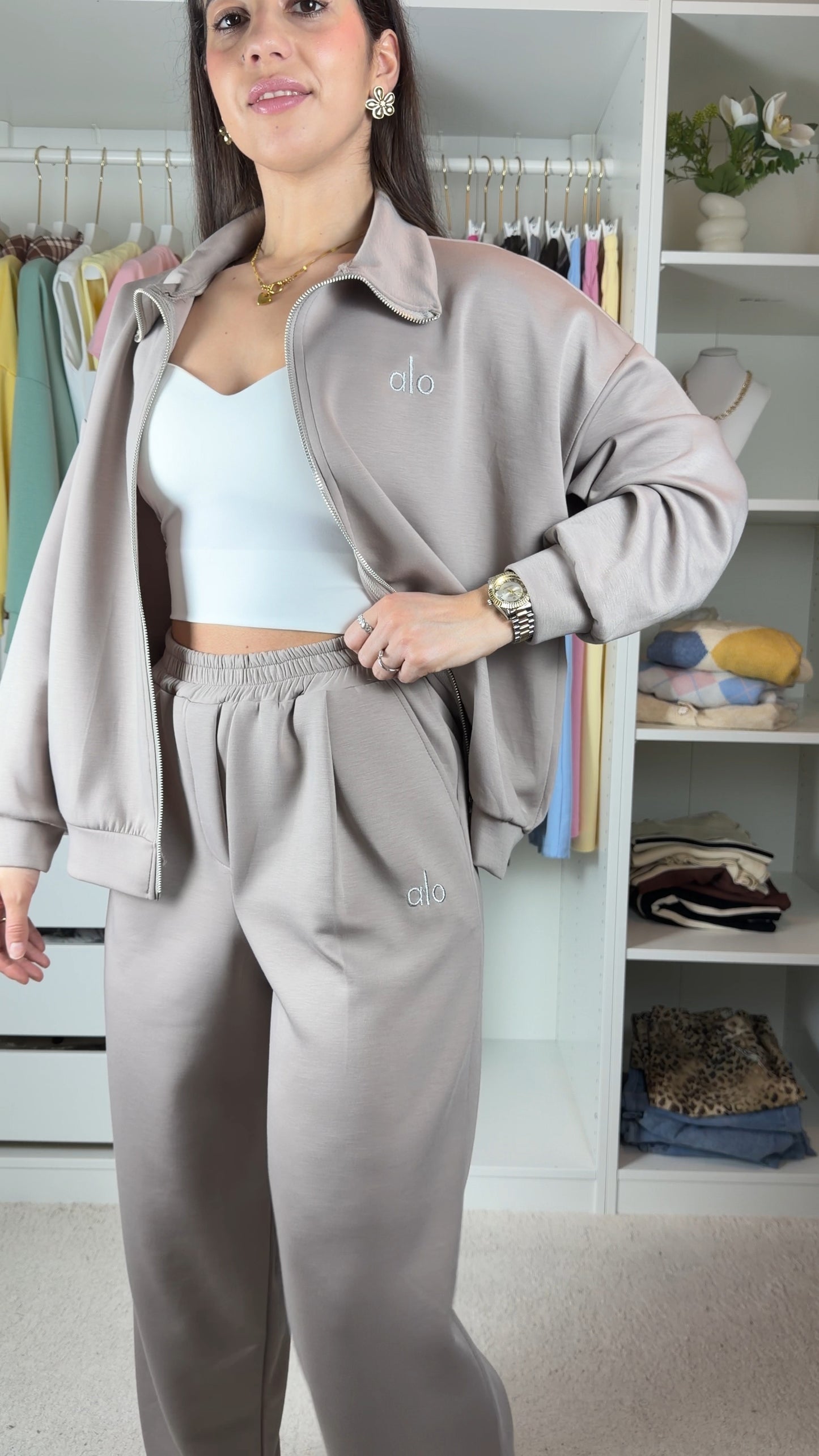 Conjunto fato de treino dupe Alo