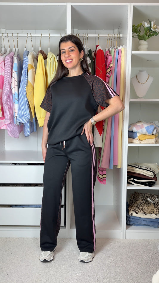 Conjunto fato de treino